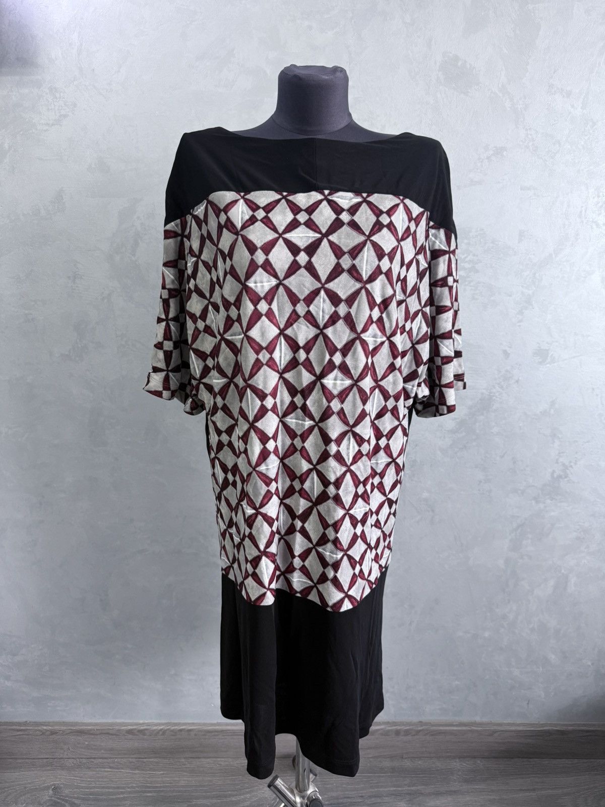Balenciaga Balenciaga Paris Mosaique Print Dress Top Black Multicolour Size S / US 4 / IT 40 - 1 Thumbnail