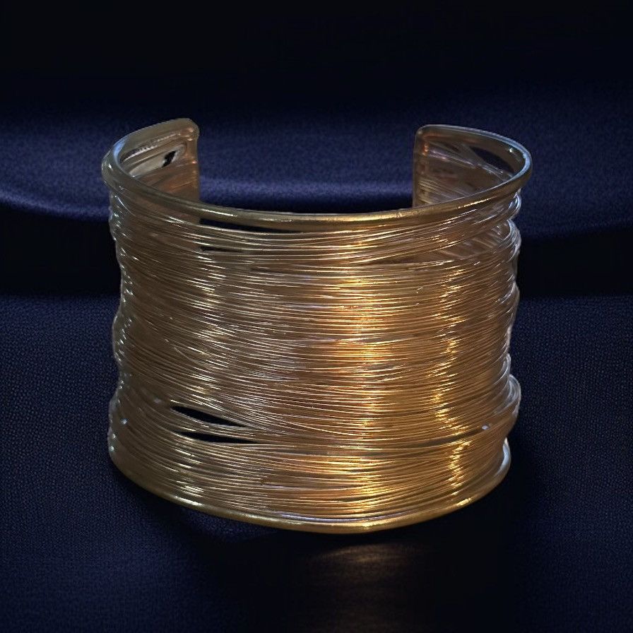Other Wide copper multi wire cuff bracelet Size ONE SIZE - 1 Thumbnail