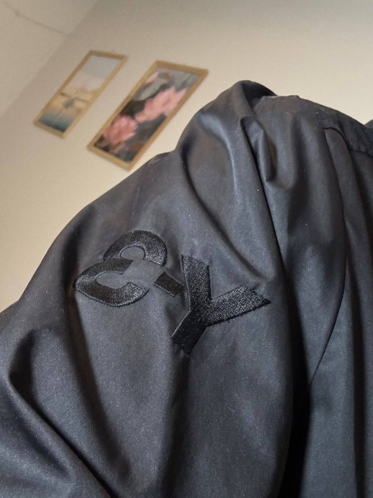 Y-3 Yohji Yamamoto Adidas Y-3 Men’s Black Jacket Streetwear Size US XXL / EU 58 / 5 - 5 Thumbnail