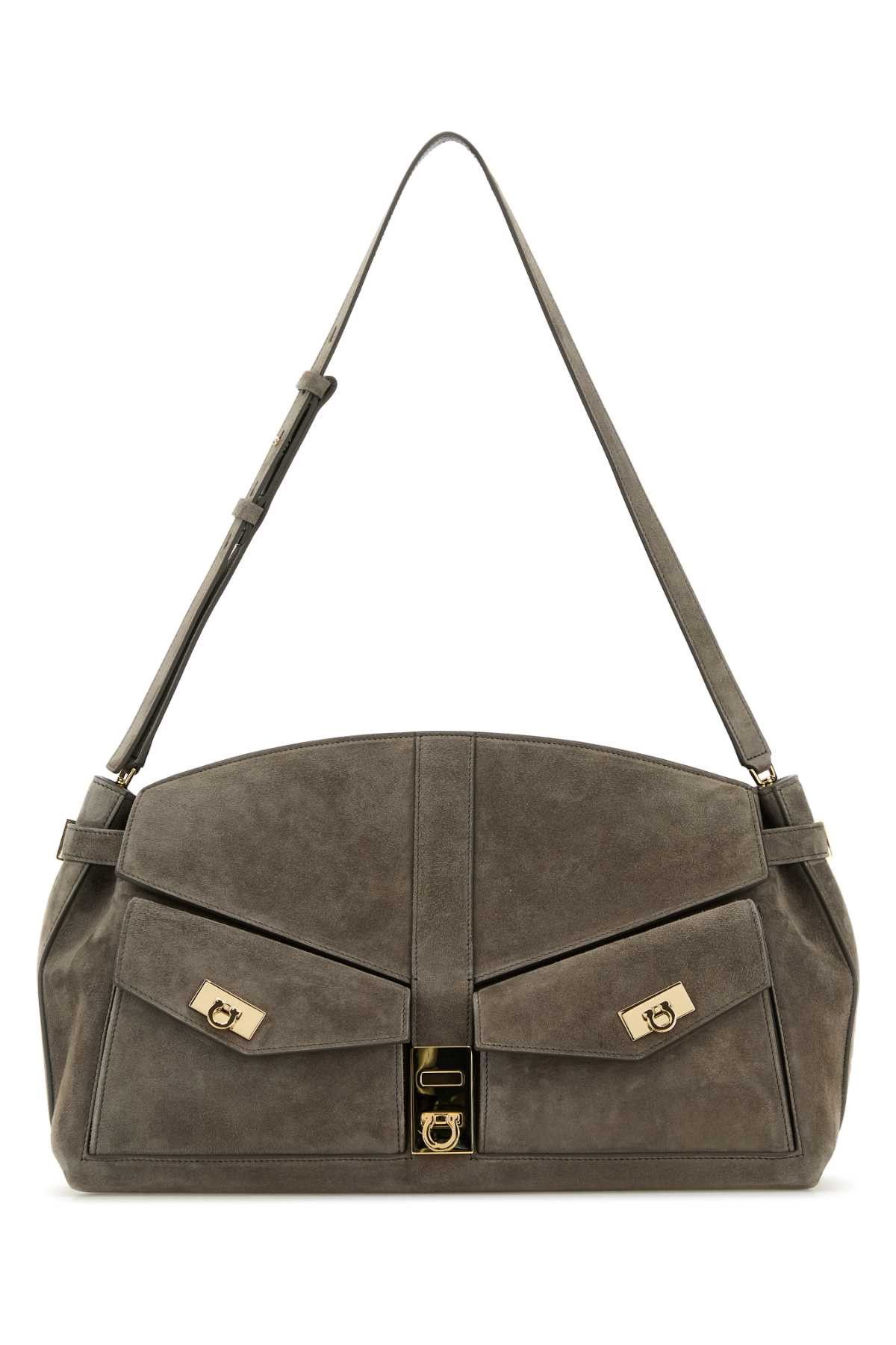 Salvatore Ferragamo Ferragamo Hug Multipocket L Gray