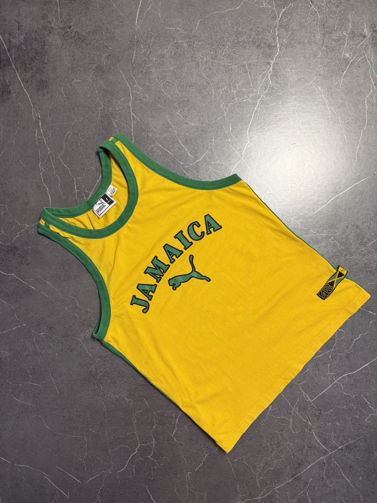 Puma Puma Jamaica vintage t-shirt 90-e Size US S / EU 44-46 / 1 - 3 Thumbnail
