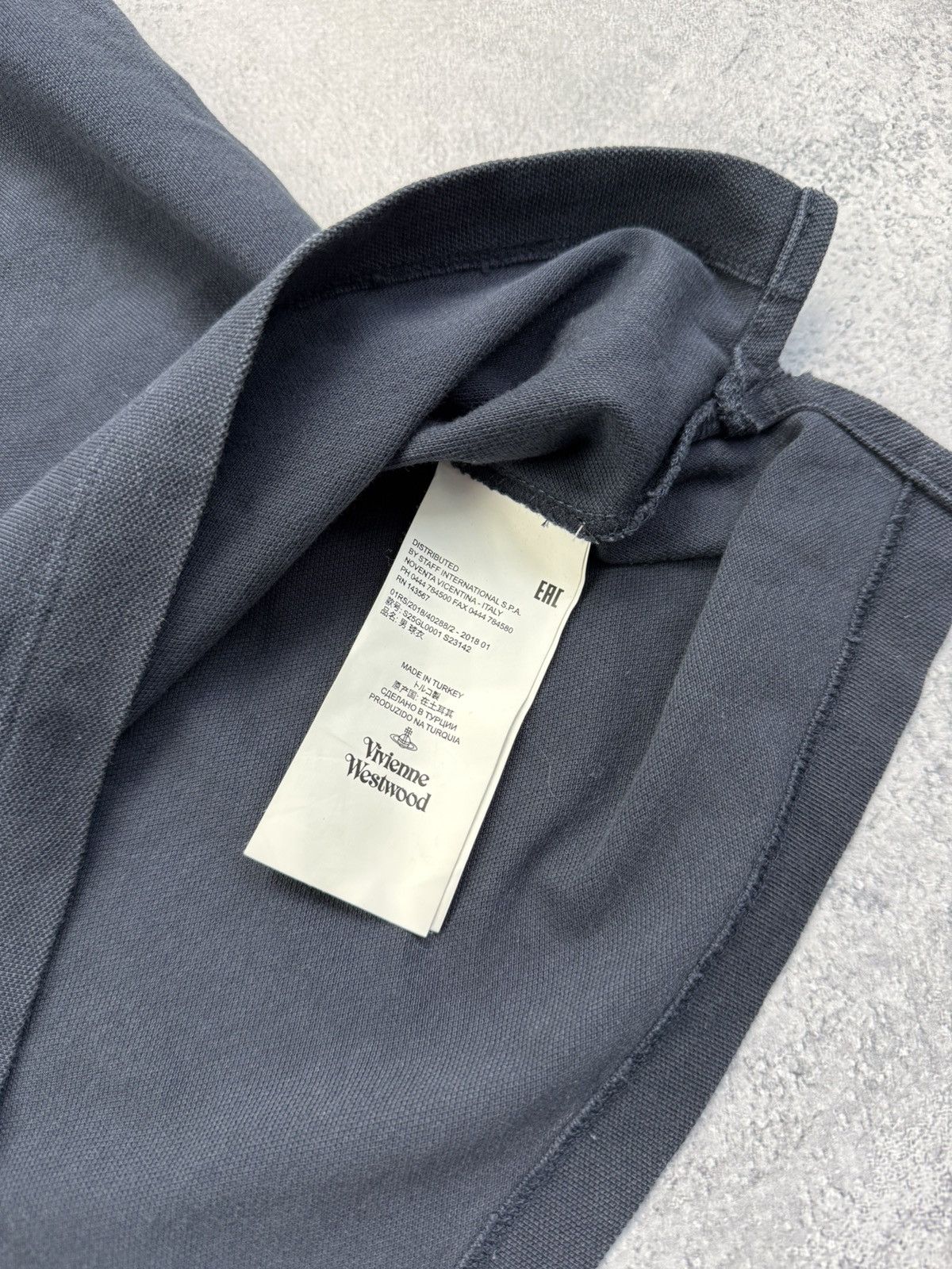 Vintage Vivienne Westwood Polo Shirt Luxury Orb Logo Y2K