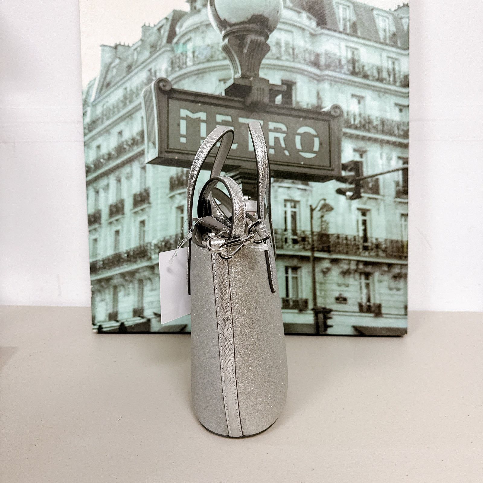 Kate Spade Kate Spade KE460 Glitter Glimmer Zip Satchel Crossbody Bag Size ONE SIZE - 2 Thumbnail