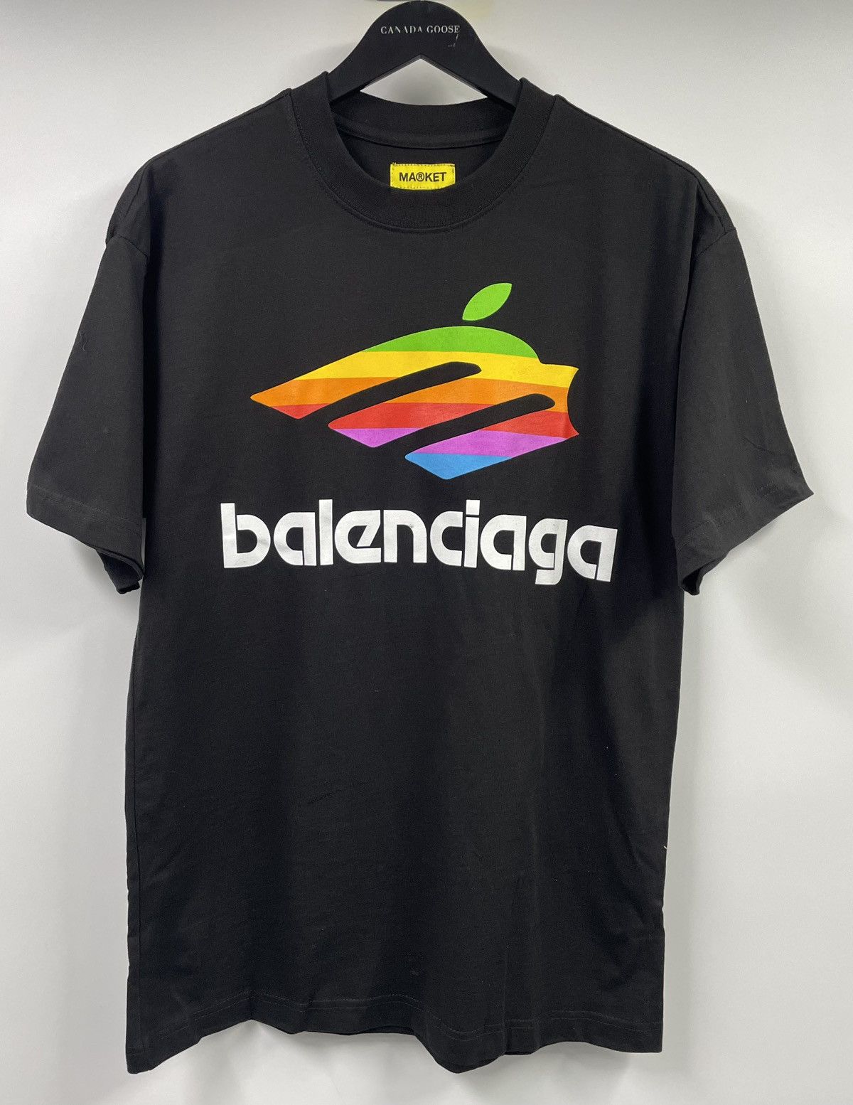 Market Market Secret Club 2024 Balenciaga Black T-Shirt Medium Size US M / EU 48-50 / 2 - 7 Thumbnail