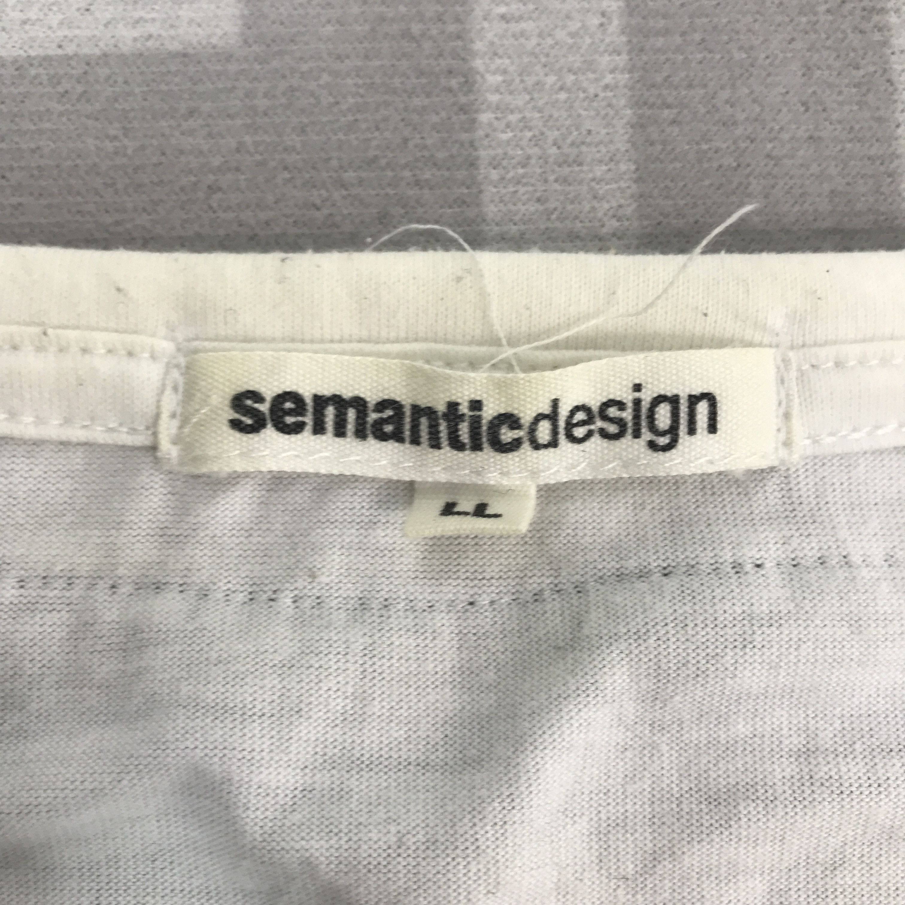 semanticdesign Vintage Semantic Design design Zipper T-Shirt Size US L / EU 52-54 / 3 - 7 Thumbnail