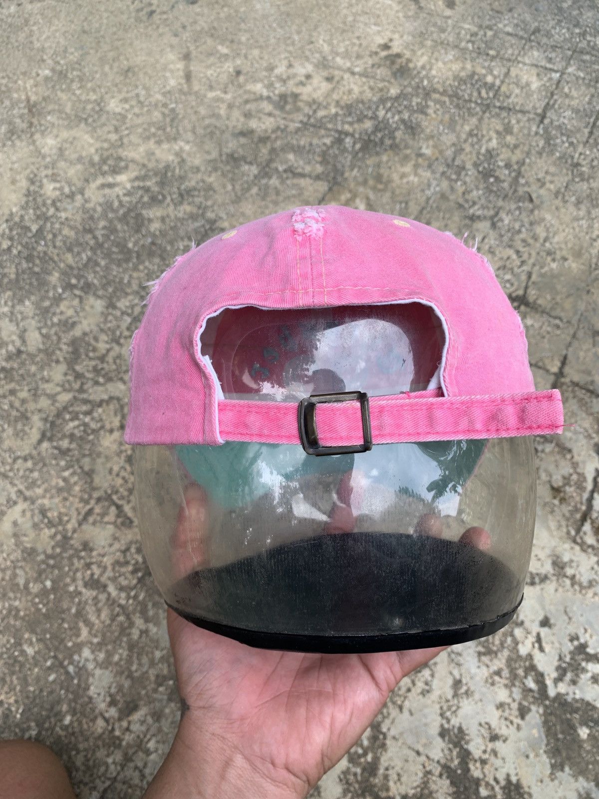 Thrasher y2k Thrasher Pink Distressed Dad Cap Size ONE SIZE - 6 Thumbnail