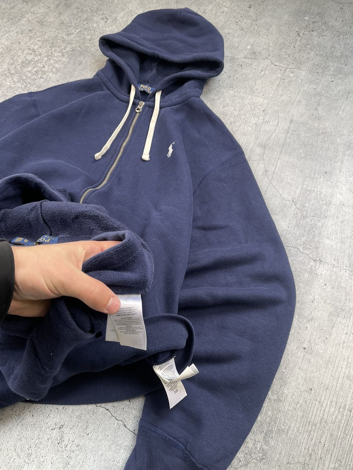 Polo Ralph Lauren × Vintage Mens Vintage Polo Ralph Lauren suits pants zip hoodie y2k Size US XL / EU 56 / 4 - 8 Thumbnail