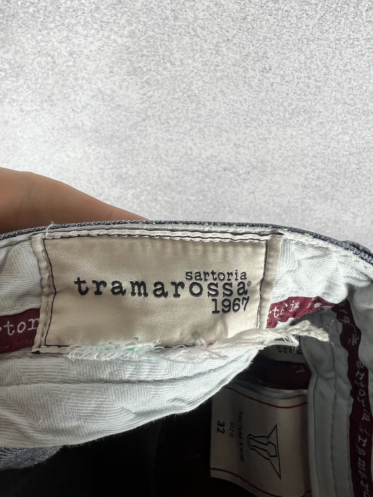 Hysteric Glamour SARTORIA TRAMAROSSA MENS LEONARDO MCMLXVII BLUE DENIM JEANS Size US 32 / EU 48 - 19 Thumbnail