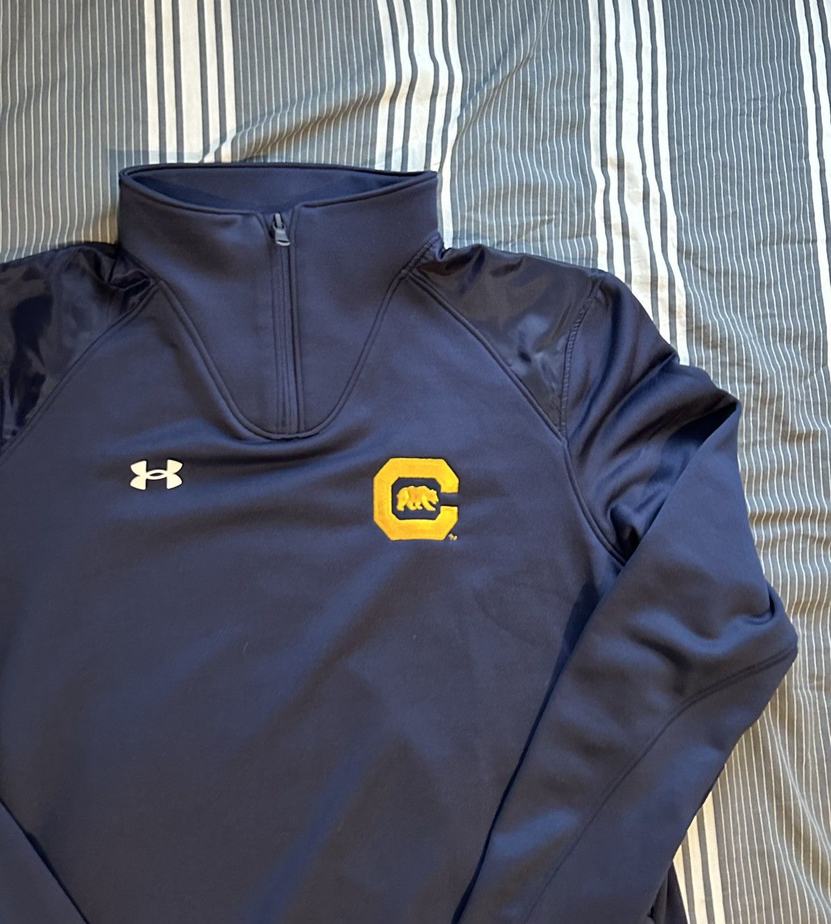 Under Armour Women’s Cal Berkeley Quarter Zip Size M / US 6-8 / IT 42-44 - 2 Thumbnail