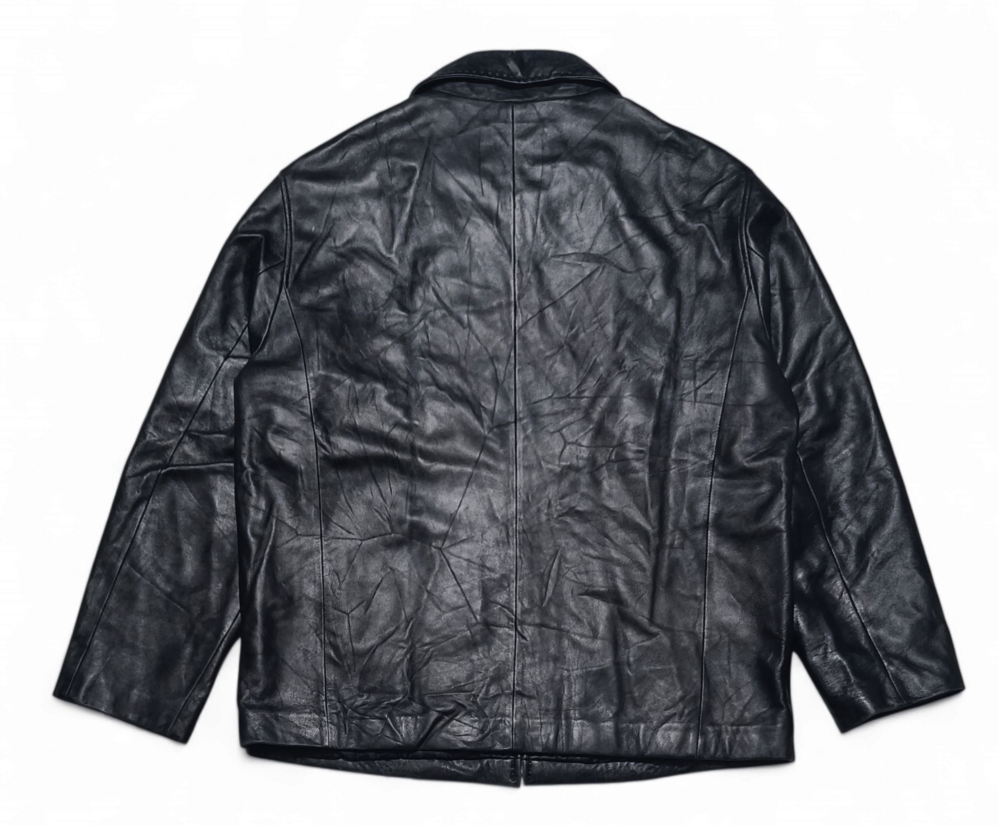 Vintage Vintage VAUTOUR Leather of Italy Sheepskin Leather Jacket Size US L / EU 52-54 / 3 - 6 Thumbnail