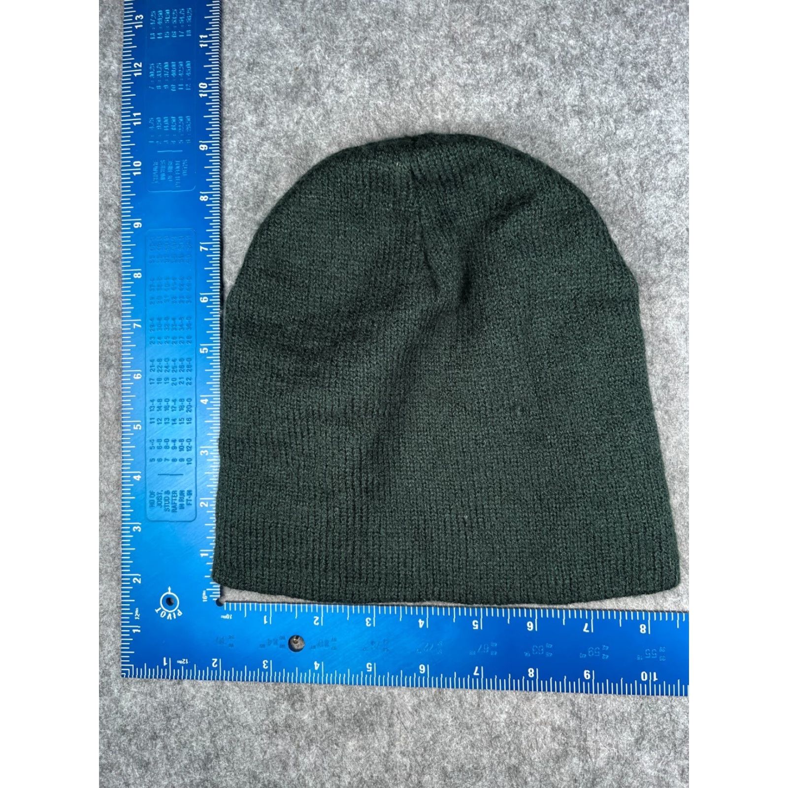 Port & Company Port & Company Beanie Adult One Size Green Knit Acrylic Embroider Skate Logo Hat/Cap Size ONE SIZE - 4 Thumbnail