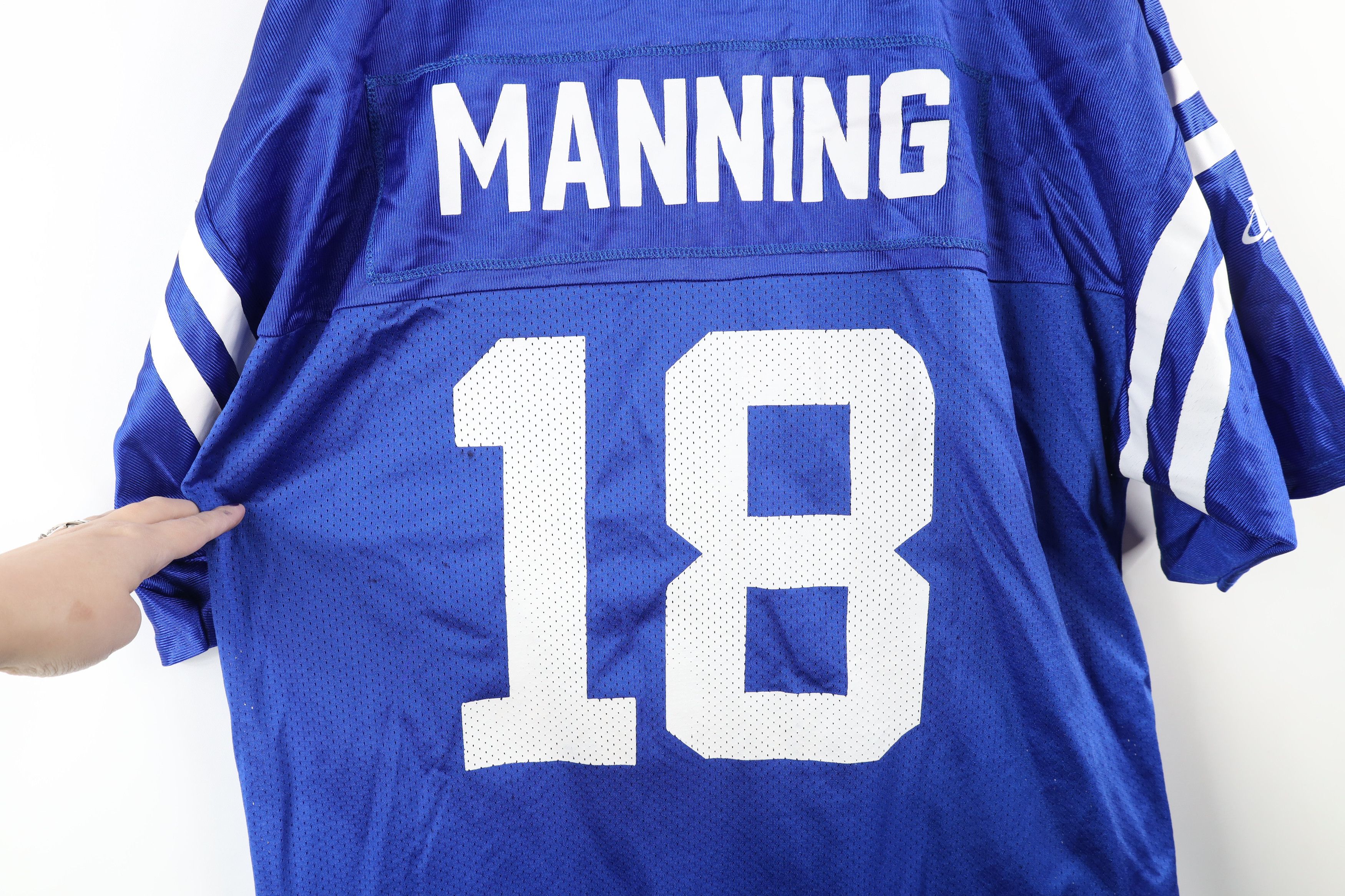 Vintage Vintage Peyton Manning Indianapolis Colts Football Jersey Size US L / EU 52-54 / 3 - 9 Thumbnail