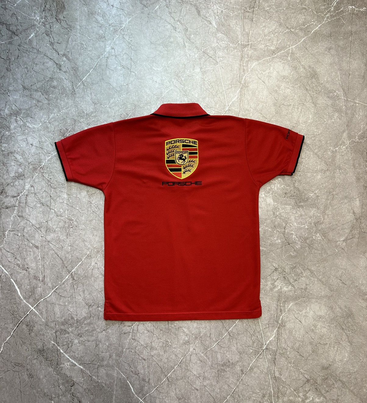 Porsche Design × Vintage Vintage Porsche Polo Basic Fit Y2K Size US S / EU 44-46 / 1 - 2 Thumbnail