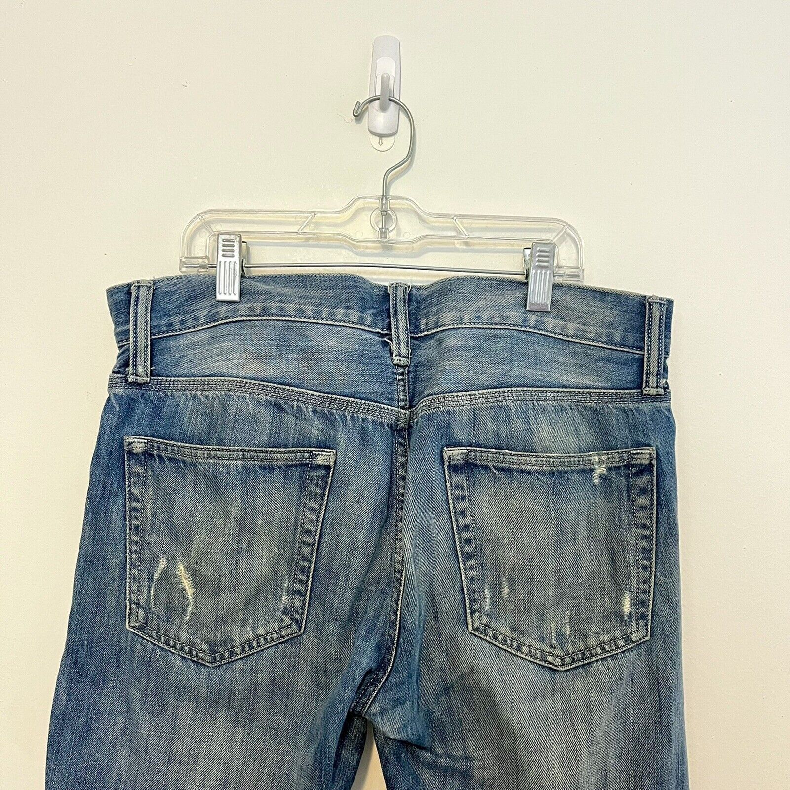 John Elliott John Elliott x GAP x GQ Blue Selvedge Denim Jeans Slim 30x32 Size US 30 / EU 46 - 5 Thumbnail
