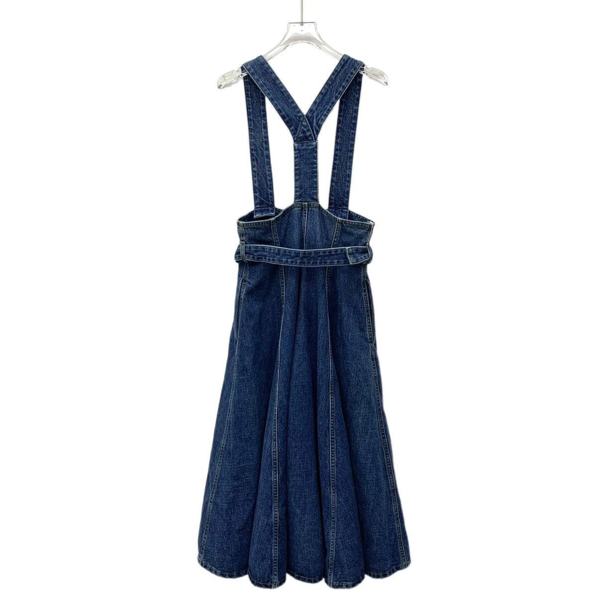 Dior Dior 22 Cruise Couture Navy Blue Single Breasted Denim Dress Size XS / US 0-2 / IT 36-38 - 2 Thumbnail