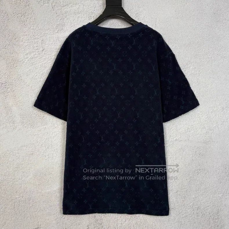 Louis Vuitton Louis Vuitton FW25 Pre-Fall Collection Navy Blue Round Nec Size US XL / EU 56 / 4 - 2 Thumbnail