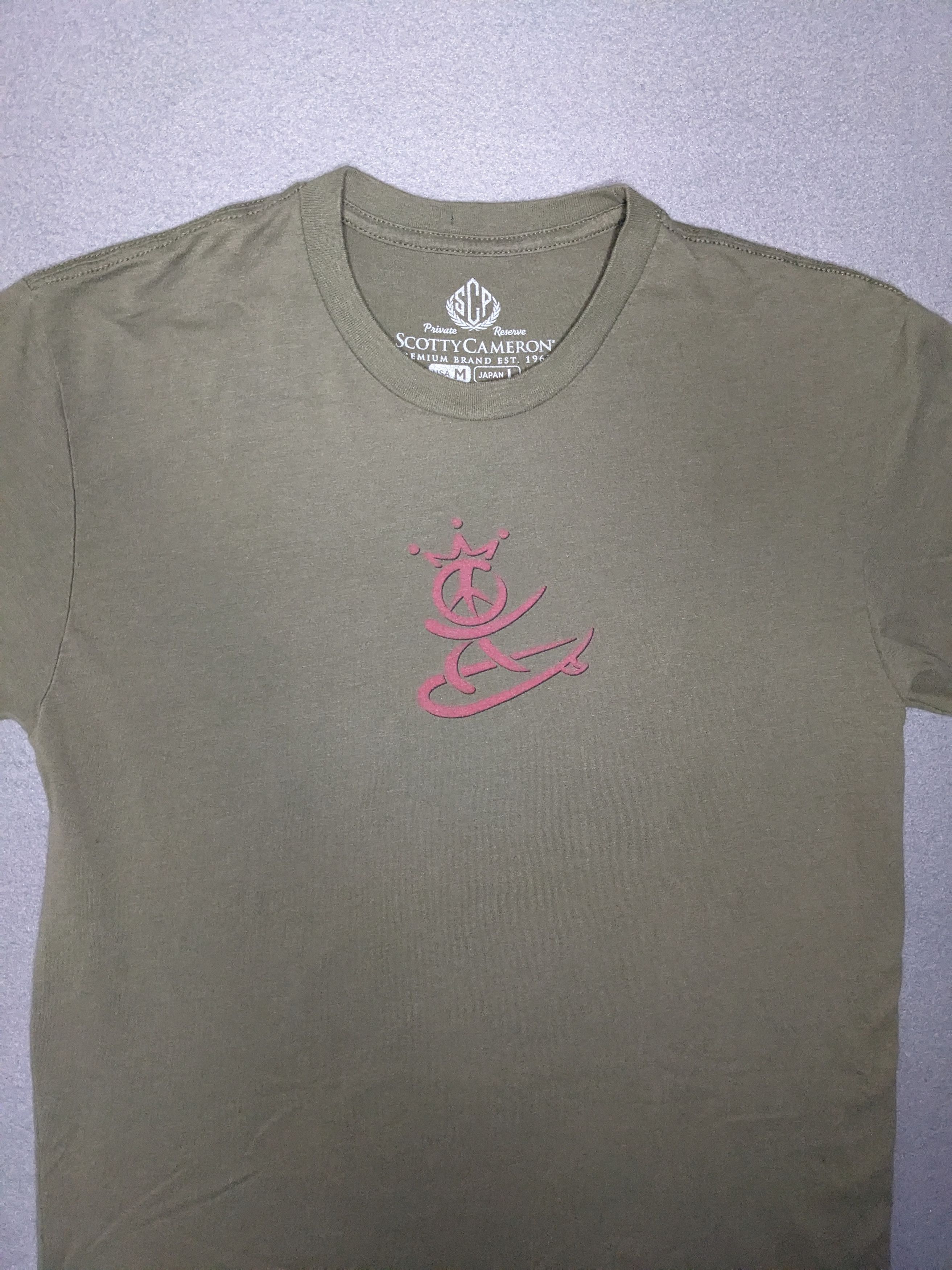 Titleist Scotty Cameron Peace Surfer Graphic T-shirt Size Medium Golf Size US M / EU 48-50 / 2 - 5 Thumbnail