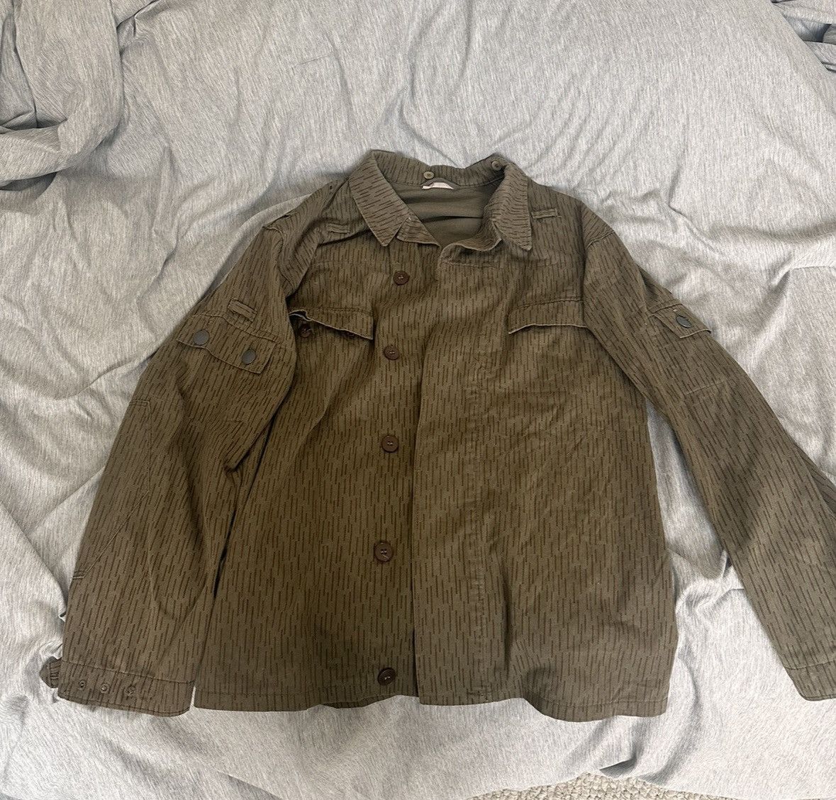 Vintage Strichtarn Field Shirt- Medium Size US M / EU 48-50 / 2 - 2 Thumbnail