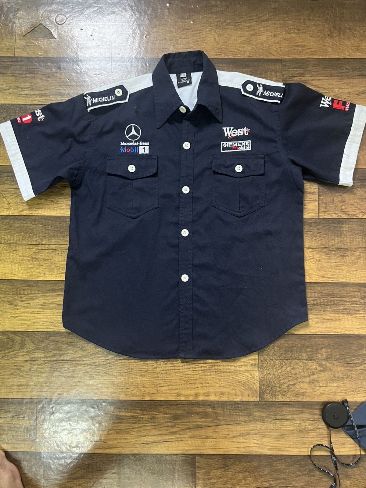 Mercedes-Benz Mercedes Benz West F1 Racing Team Shirt MotorsportCrew Style Size S / US 4 / IT 40 - 5 Thumbnail