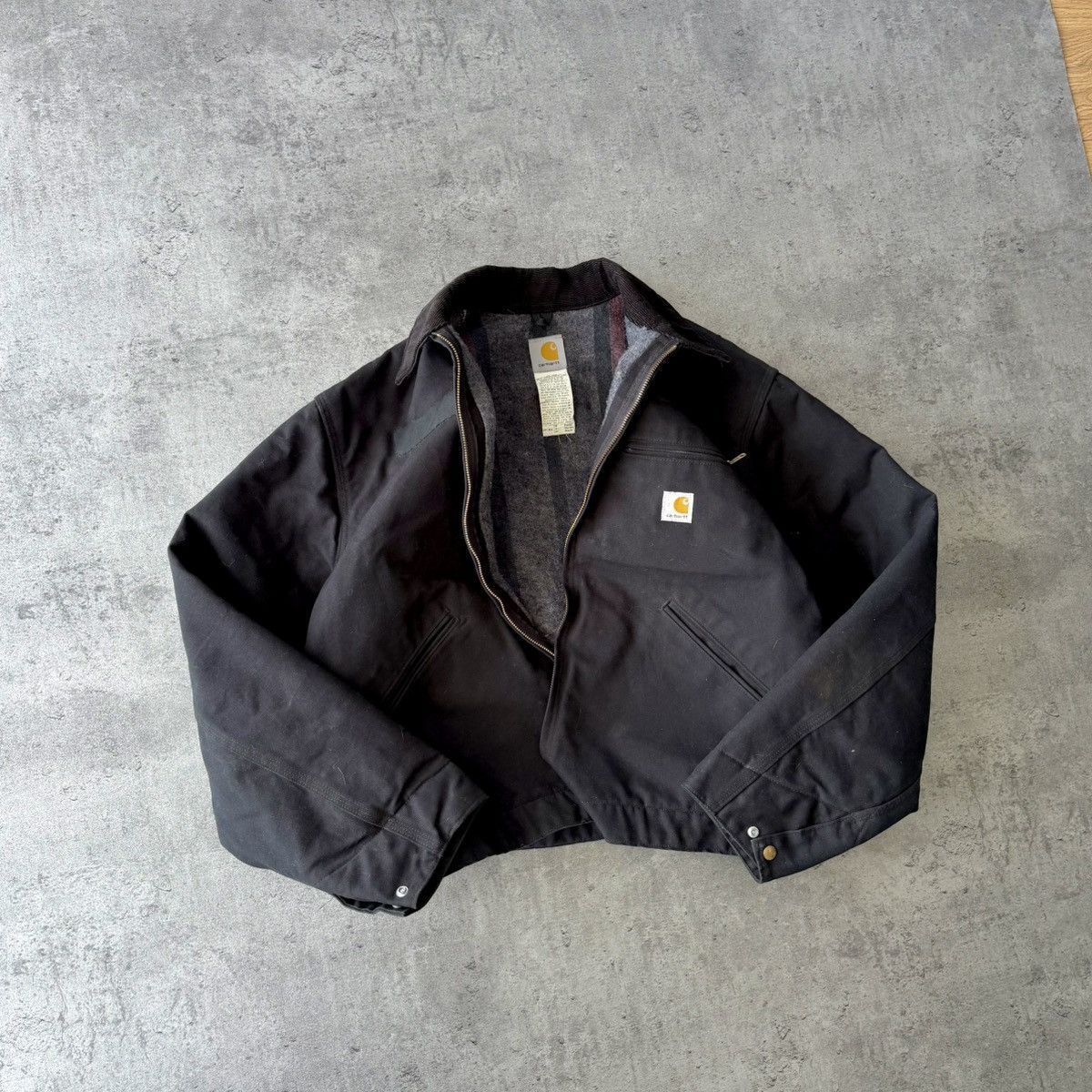 Carhartt Carhartt detroit jacket J01 BLK Workwear usa boxy streetwear Size US L / EU 52-54 / 3 - 2 Thumbnail