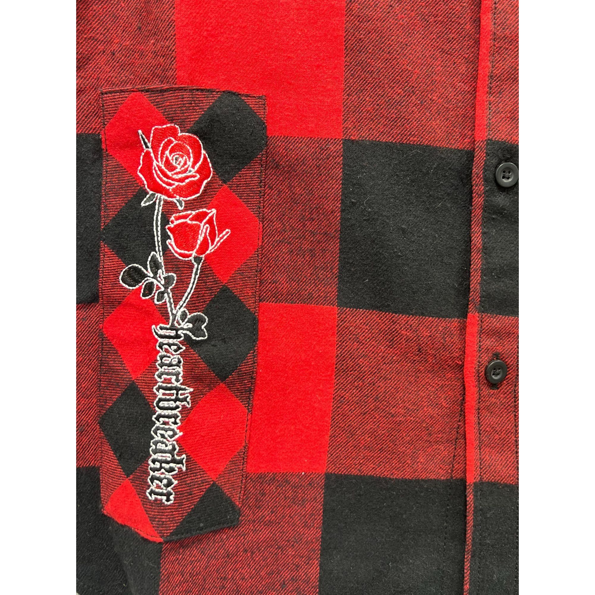 Other Cornerstore Bodega - Men's Long Sleeve Plaid Shirt - Black/R Size US M / EU 48-50 / 2 - 14 Thumbnail