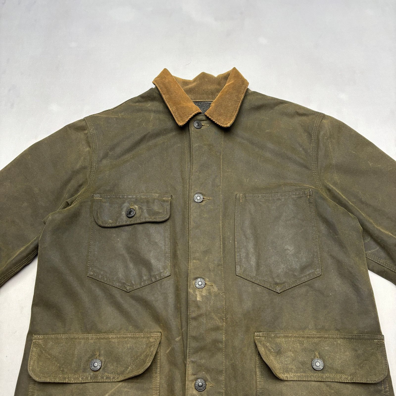 Buck Mason Buck Mason Dry Waxed Canvas Highland Jacket Men's Medium Size US M / EU 48-50 / 2 - 3 Thumbnail