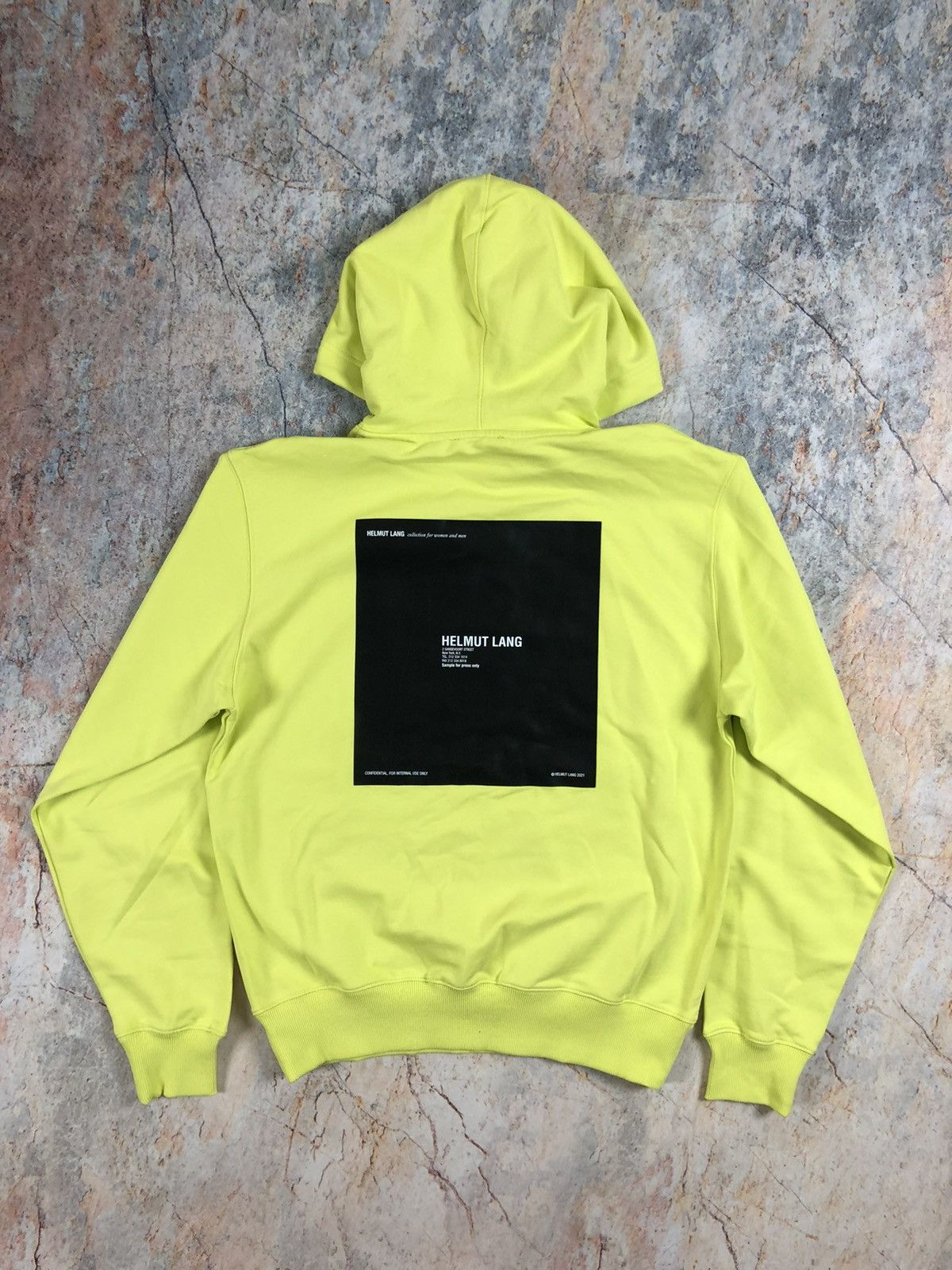 Helmut Lang Helmut Lang green big logo go new hoodie Size US L / EU 52-54 / 3 - 2 Thumbnail