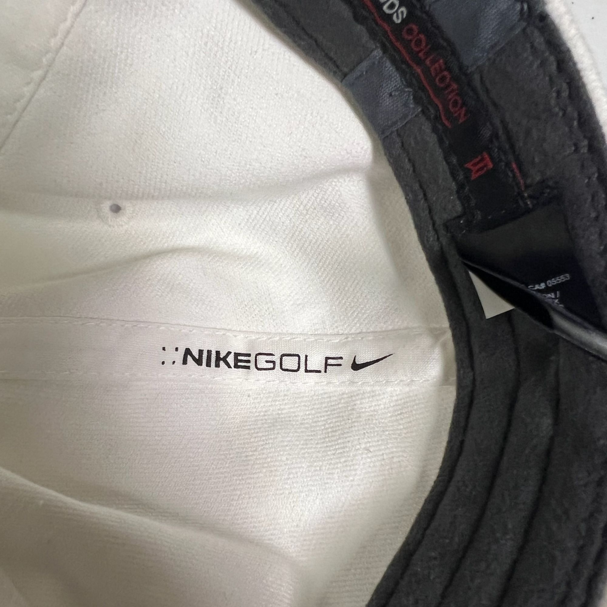 Nike Nike Tiger Woods Legacy91 Golf Hat L/XL White Adjustable Fit Size ONE SIZE - 8 Thumbnail