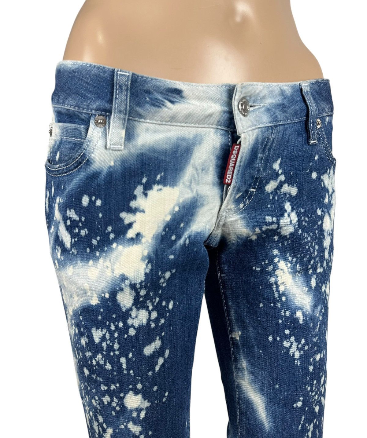 Dsquared2 Dsquared2 Skinny Jeans Ankle Zip Crop Women size 40 Size 27" / US 4 / IT 40 - 10 Thumbnail