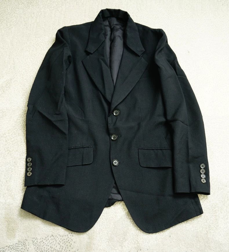 Yohji Yamamoto Yohji Yamamoto Detachable Collar Suit by Yohji Yamamoto Size US M / EU 48-50 / 2 - 1 Thumbnail