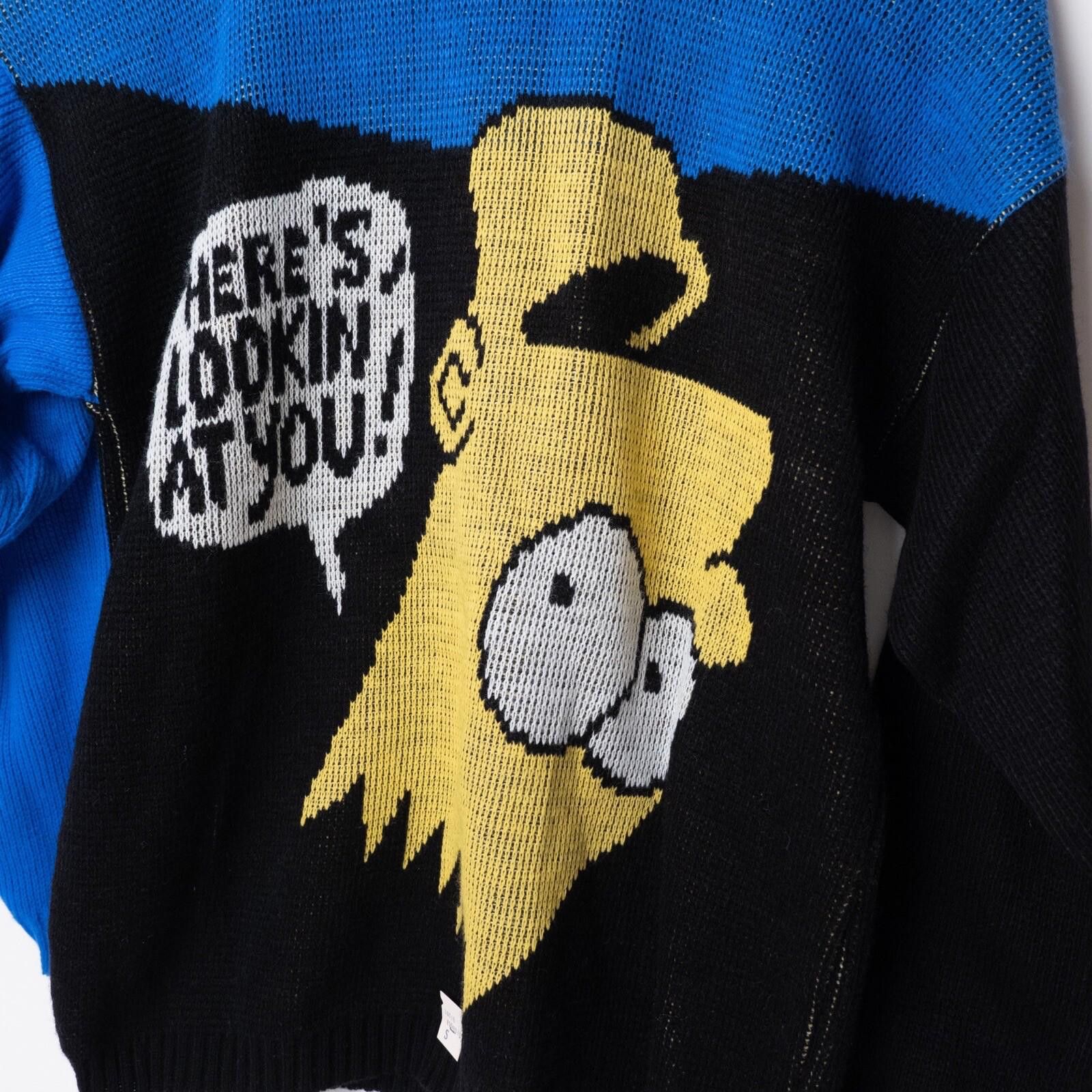 Other Vintage Simpsons Sweater 1990s Hot Cashews Men’s Small Blue Size US S / EU 44-46 / 1 - 3 Thumbnail