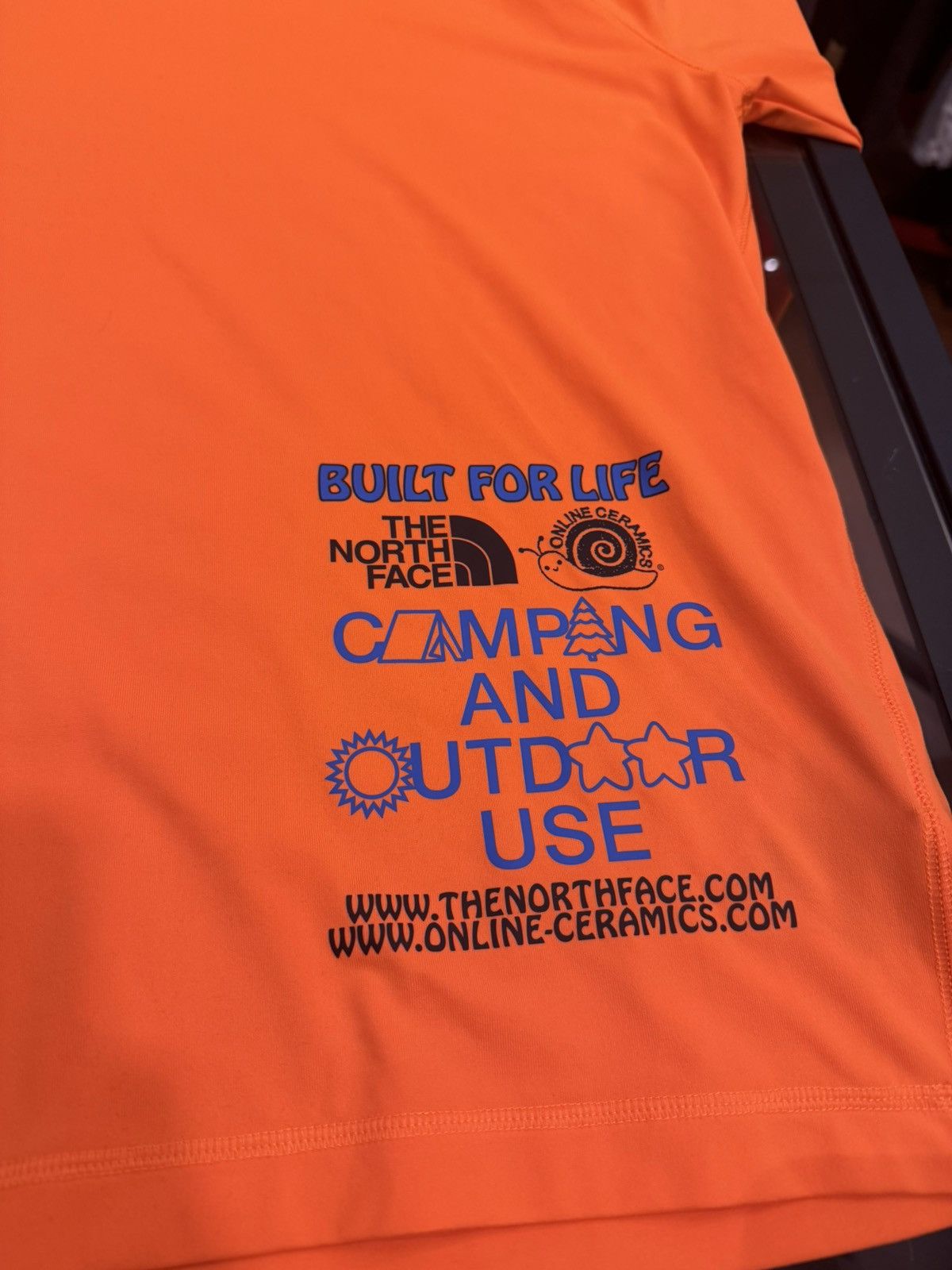 Online Ceramics × The North Face The North Face x Online Ceramics Water LS Shirt - Orange Size US M / EU 48-50 / 2 - 3 Thumbnail