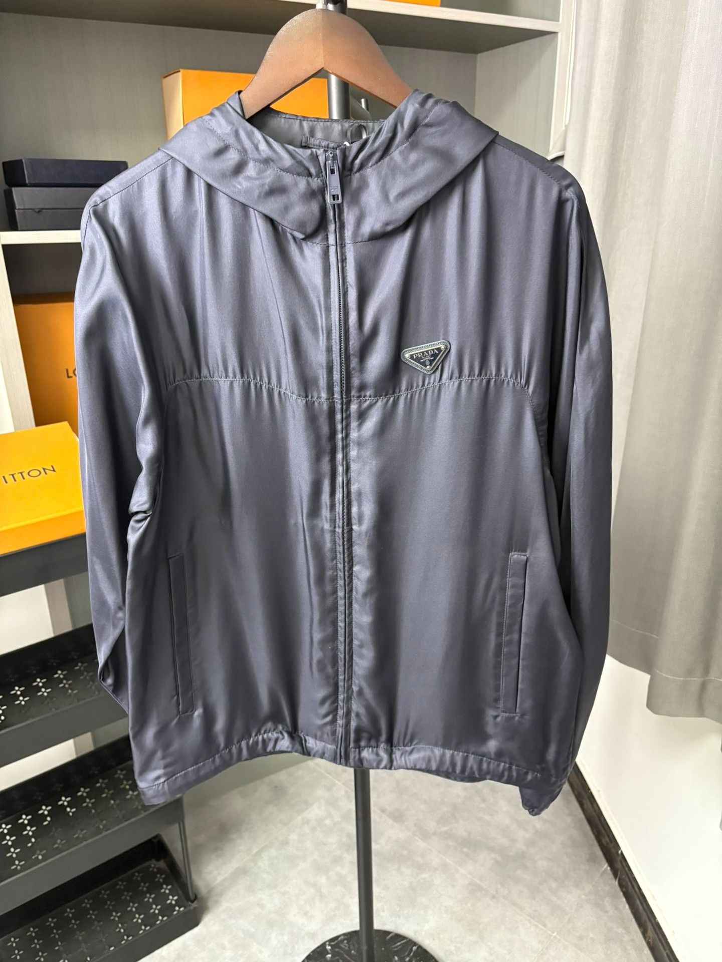 Prada Prada Black Light Jacket S Men Size US S / EU 44-46 / 1 - 1 Thumbnail