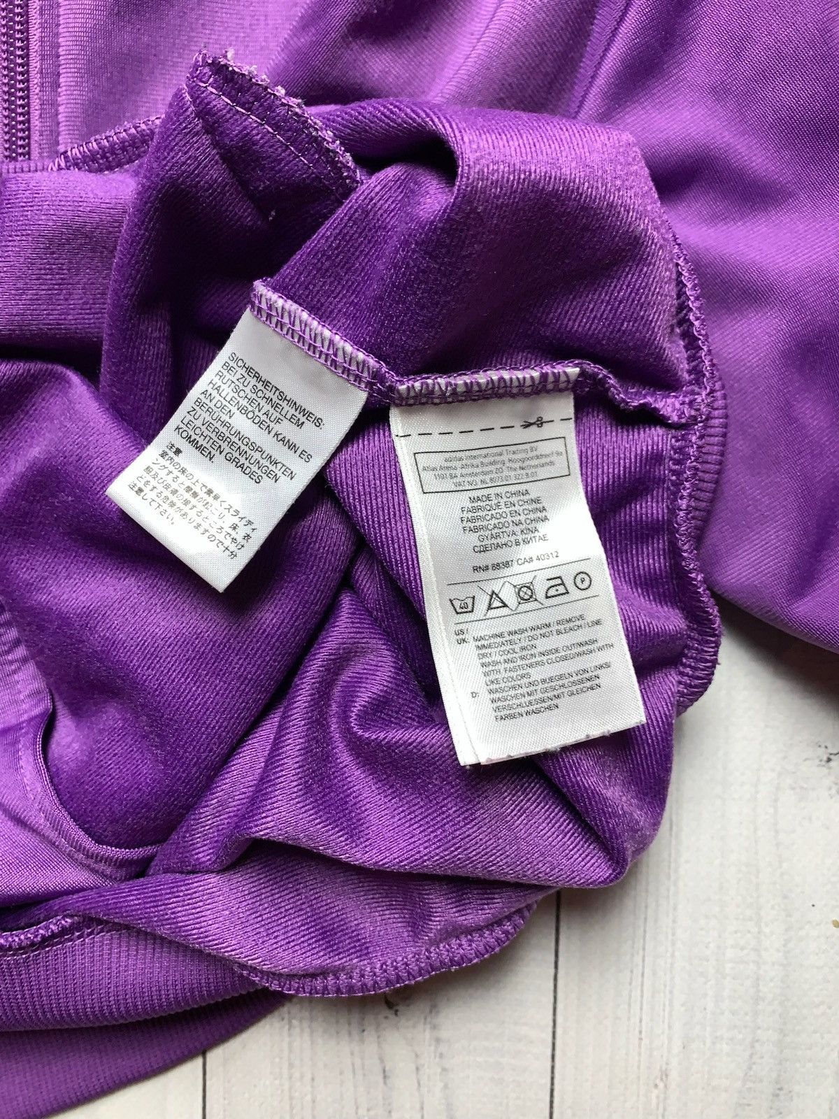 Adidas × Vintage Vintage adidas original track jacket size XXL purple rare Size US XXL / EU 58 / 5 - 4 Thumbnail