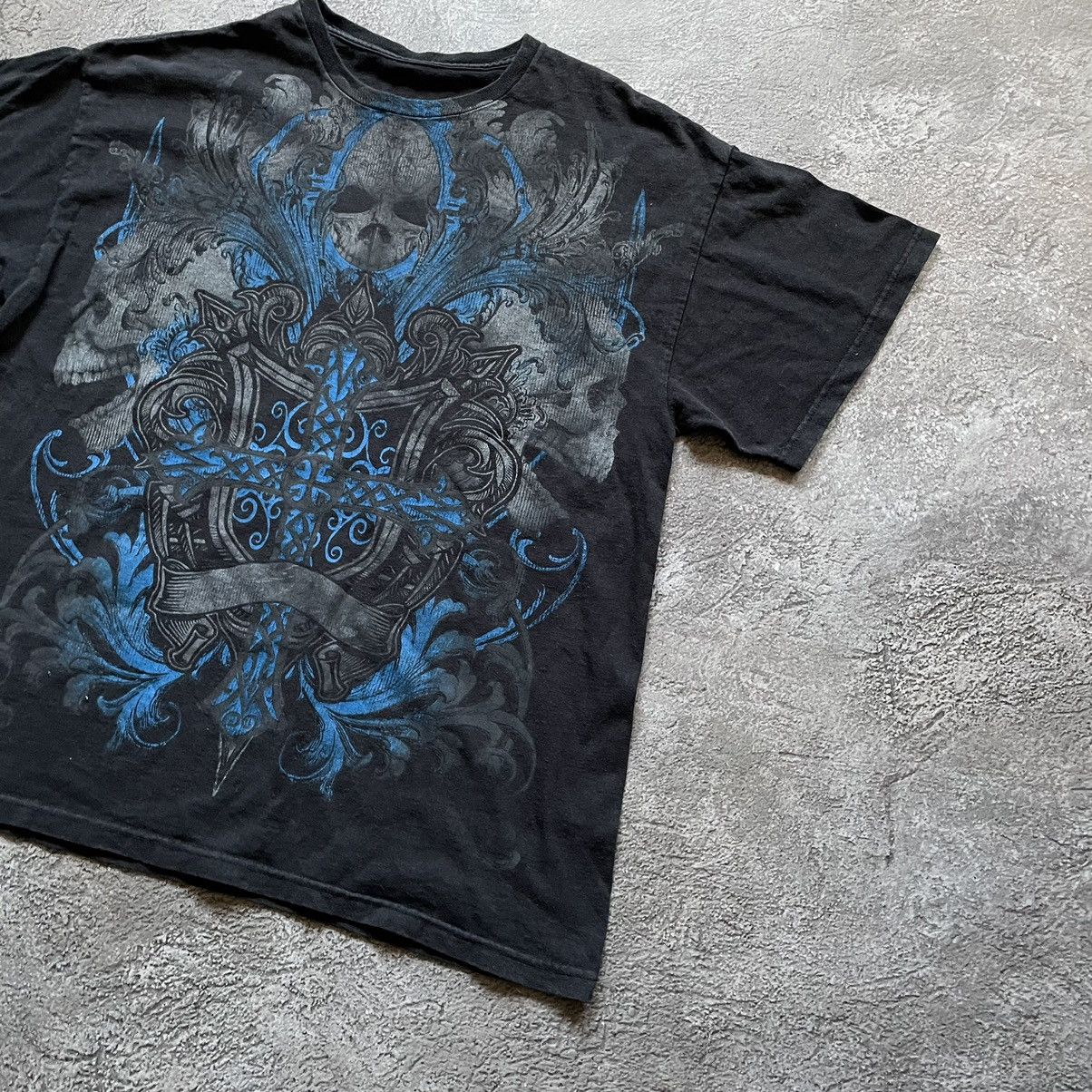 Vintage Vintage Y2K Abstract Graphic Tee All Over Print Grunge XL Size US XL / EU 56 / 4 - 2 Thumbnail