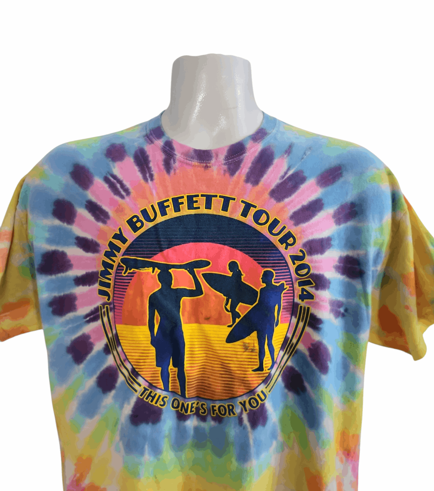 Band Tees Jimmy Buffett 2014 Concert This One's For You Music Tour XL Size US XL / EU 56 / 4 - 2 Thumbnail