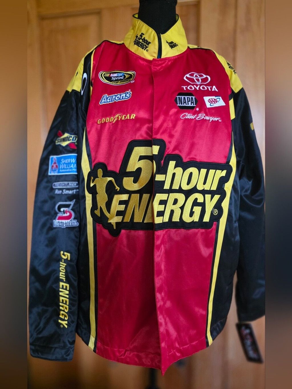 Chase Authentics 5-hour ENERGY Racing Jacket with Toyota & Sponsor Logos - Re Size US L / EU 52-54 / 3 - 1 Thumbnail