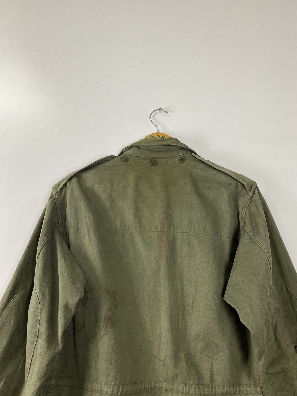 Vintage Vintage 70s Military Jacket Size US L / EU 52-54 / 3 - 13 Thumbnail