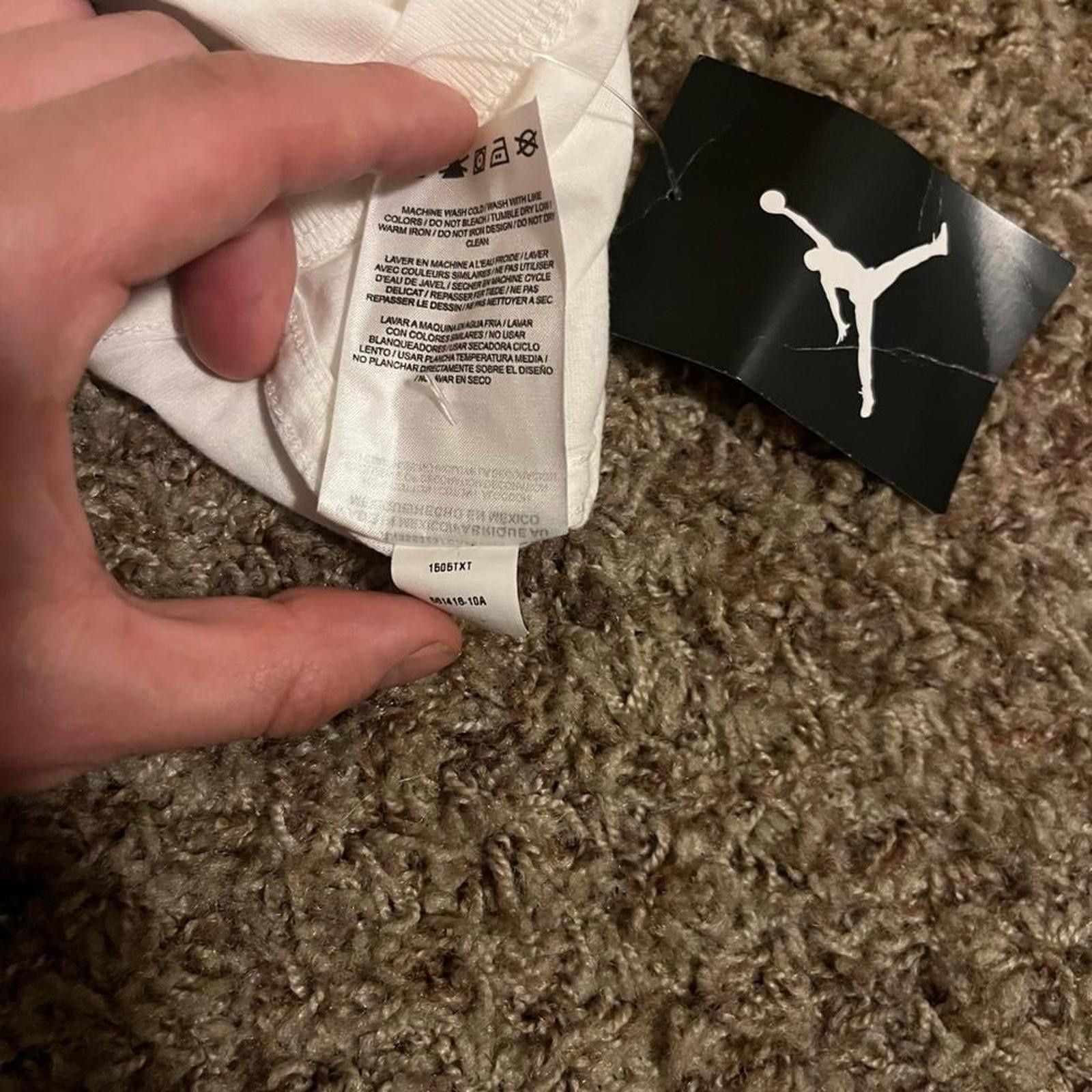 Jordan Brand Air Jordan 10 OVO T-Shirt White/Gold RARE Size US L / EU 52-54 / 3 - 9 Thumbnail