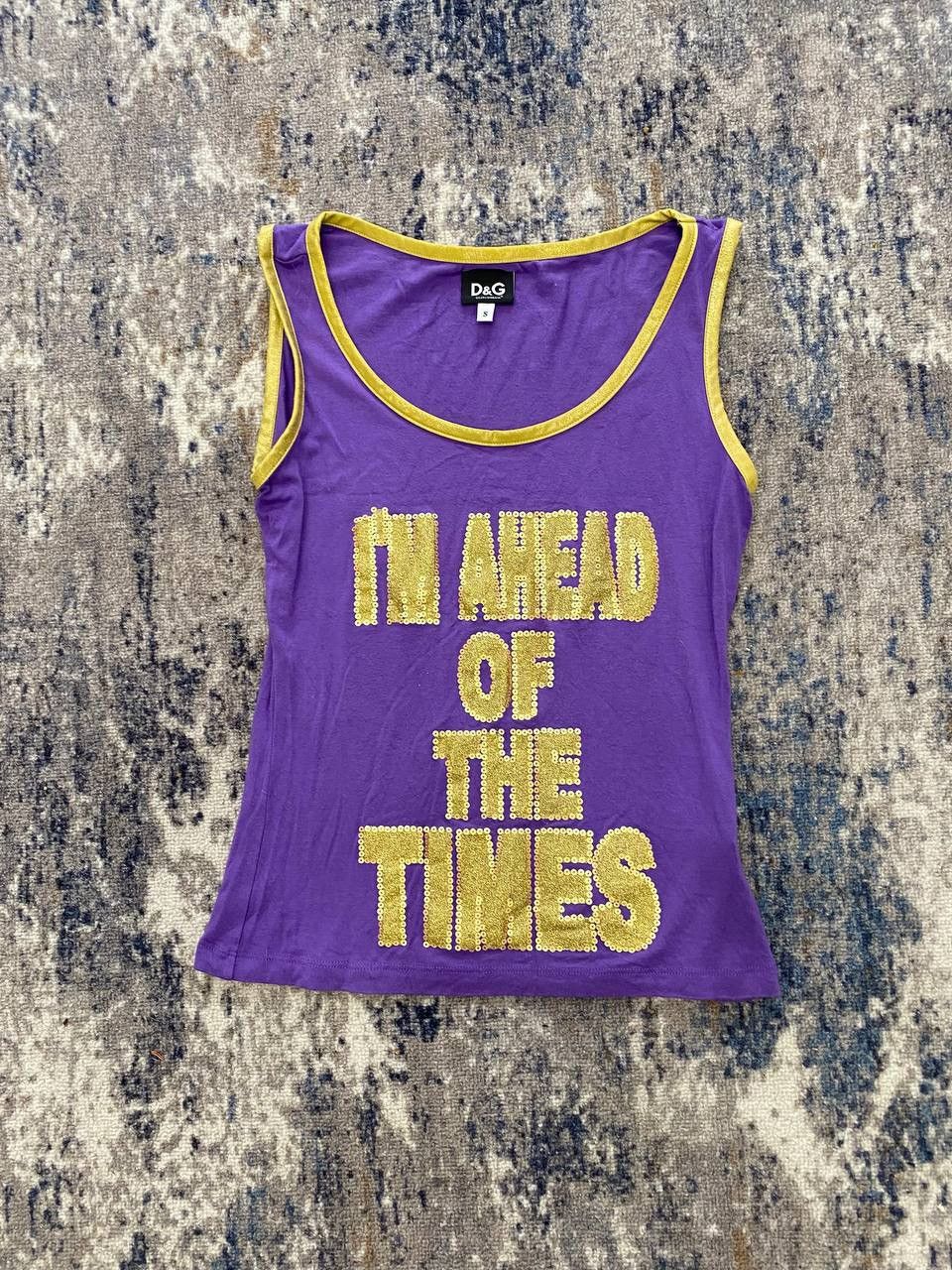 Dolce & Gabbana Vintage Dolce&Gabbana tank top 'Ahead of the
