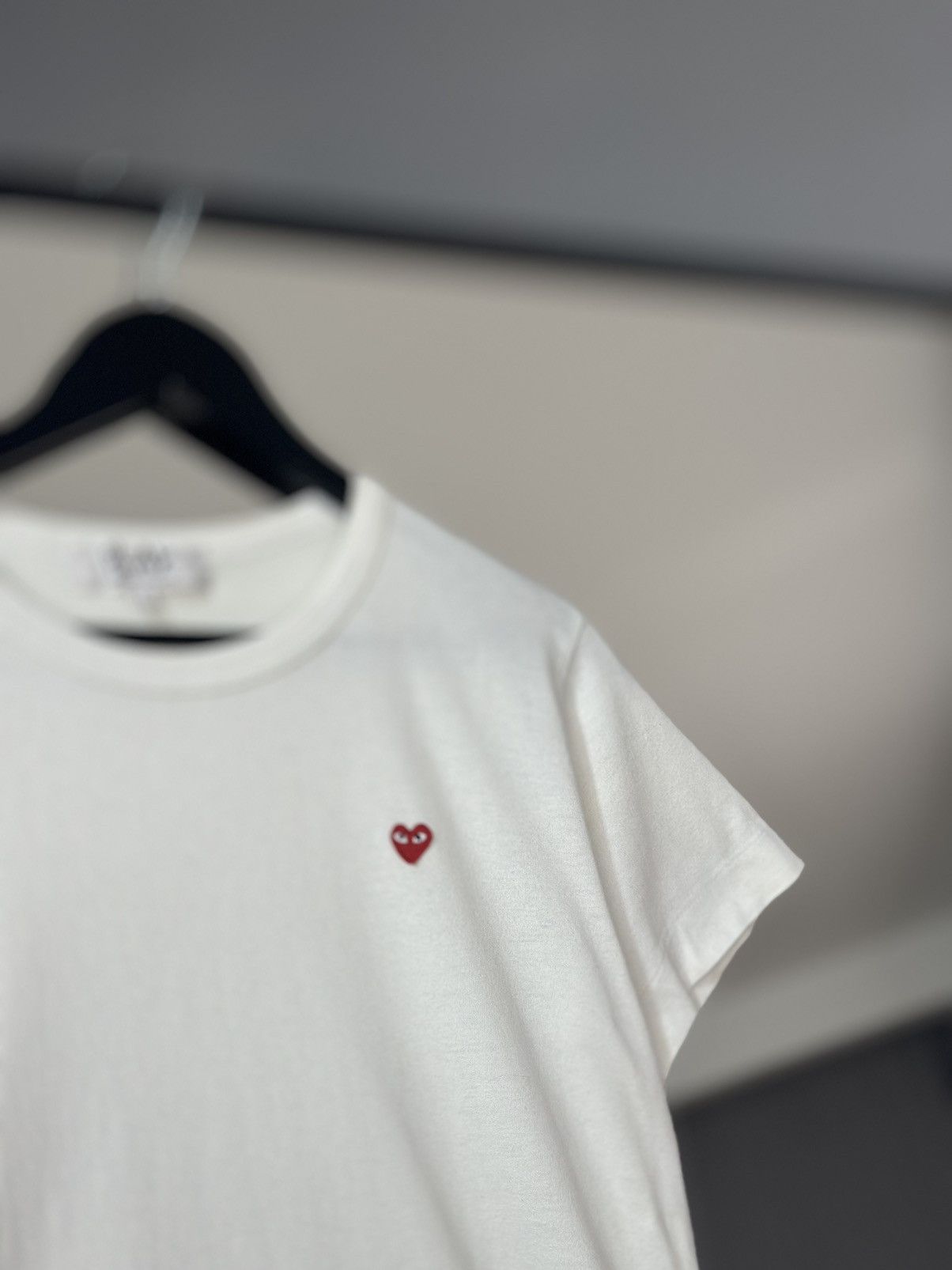Other Comme des Garcons PLAY CDG Heart With Blue Eyes T-shirt Size L / US 10 / IT 46 - 6 Thumbnail