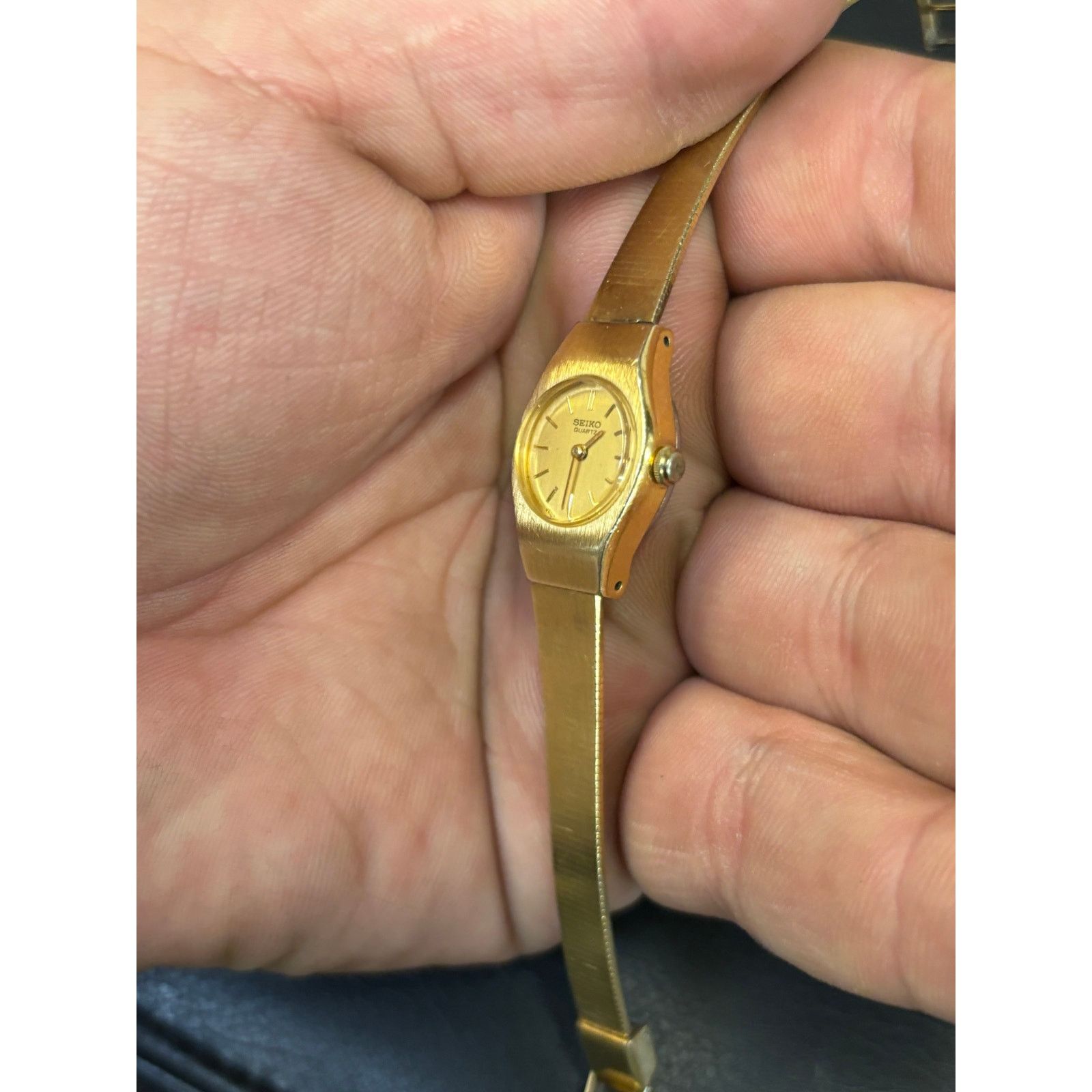 Seiko Vintage Seiko 5420-0029 Gold Tone Women’s Watch! Size ONE SIZE - 4 Thumbnail