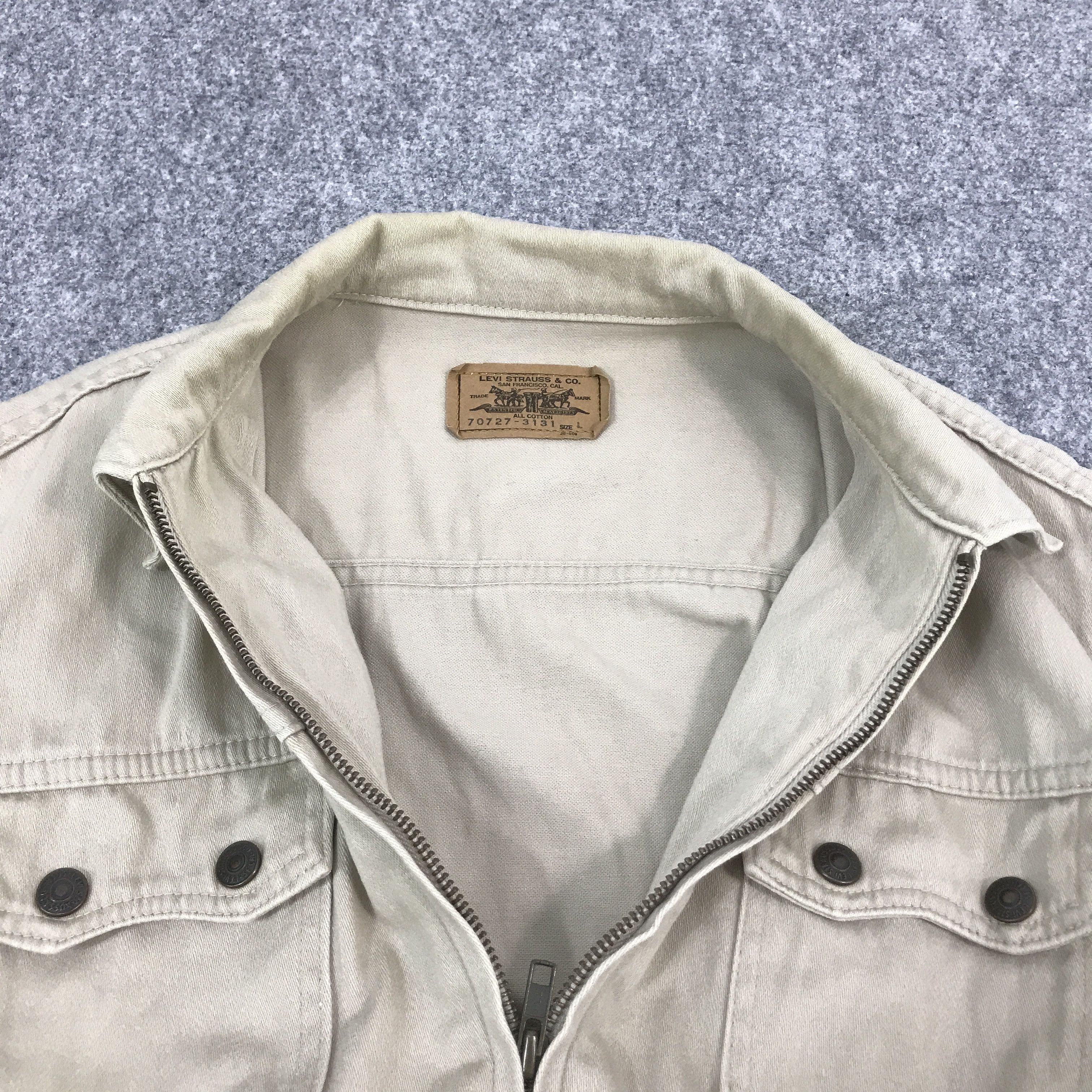 Levi's Levi's oren tag japan made zipper jacket Size US L / EU 52-54 / 3 - 5 Thumbnail