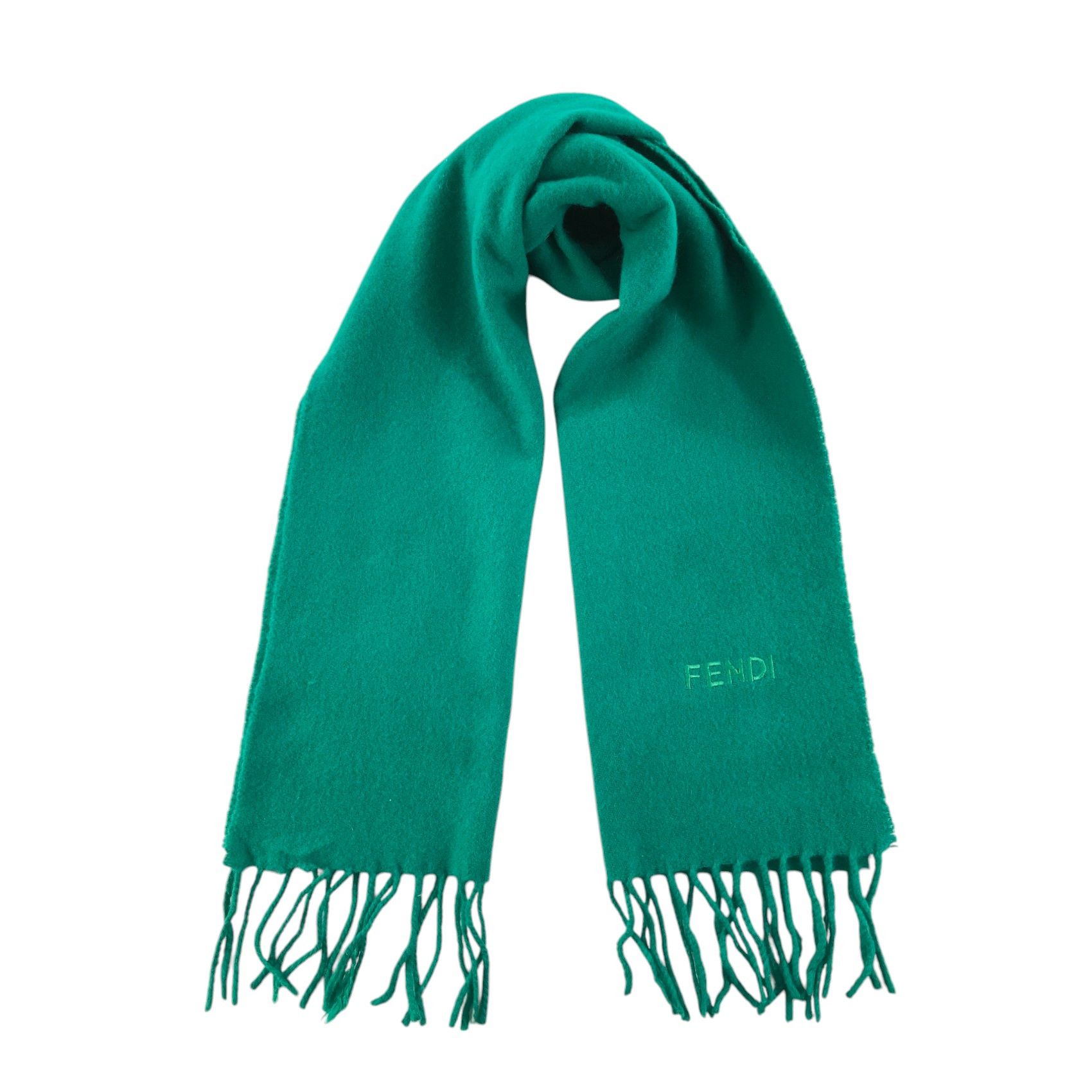 Fendi × Vintage Fendi Scarf / Muffler / Neckwear - WW2587 Size ONE SIZE - 1 Thumbnail