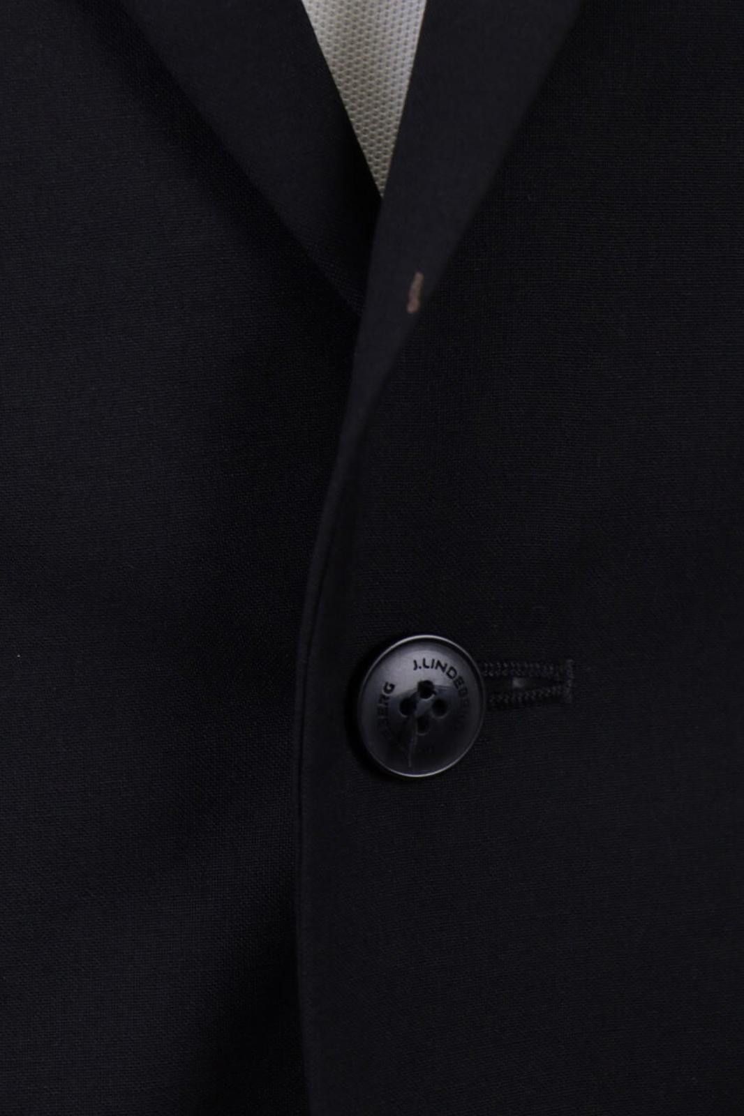 J.Lindeberg J.Lindeberg Black Men's Pure Wool Sport Coat Jacket 48 Long Size US M / EU 48-50 / 2 - 2 Thumbnail
