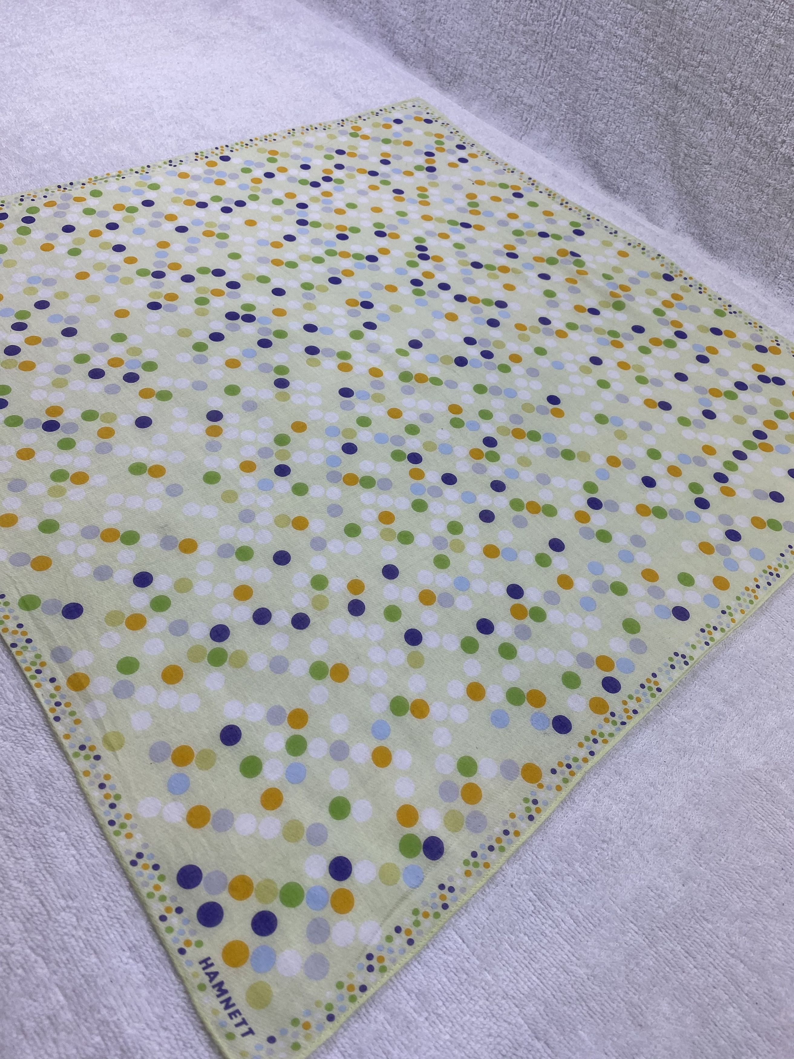 Katharine Hamnett London × Vintage Katharine Hamnett Handkerchief / Bandana / Neckerchief Size ONE SIZE - 4 Thumbnail