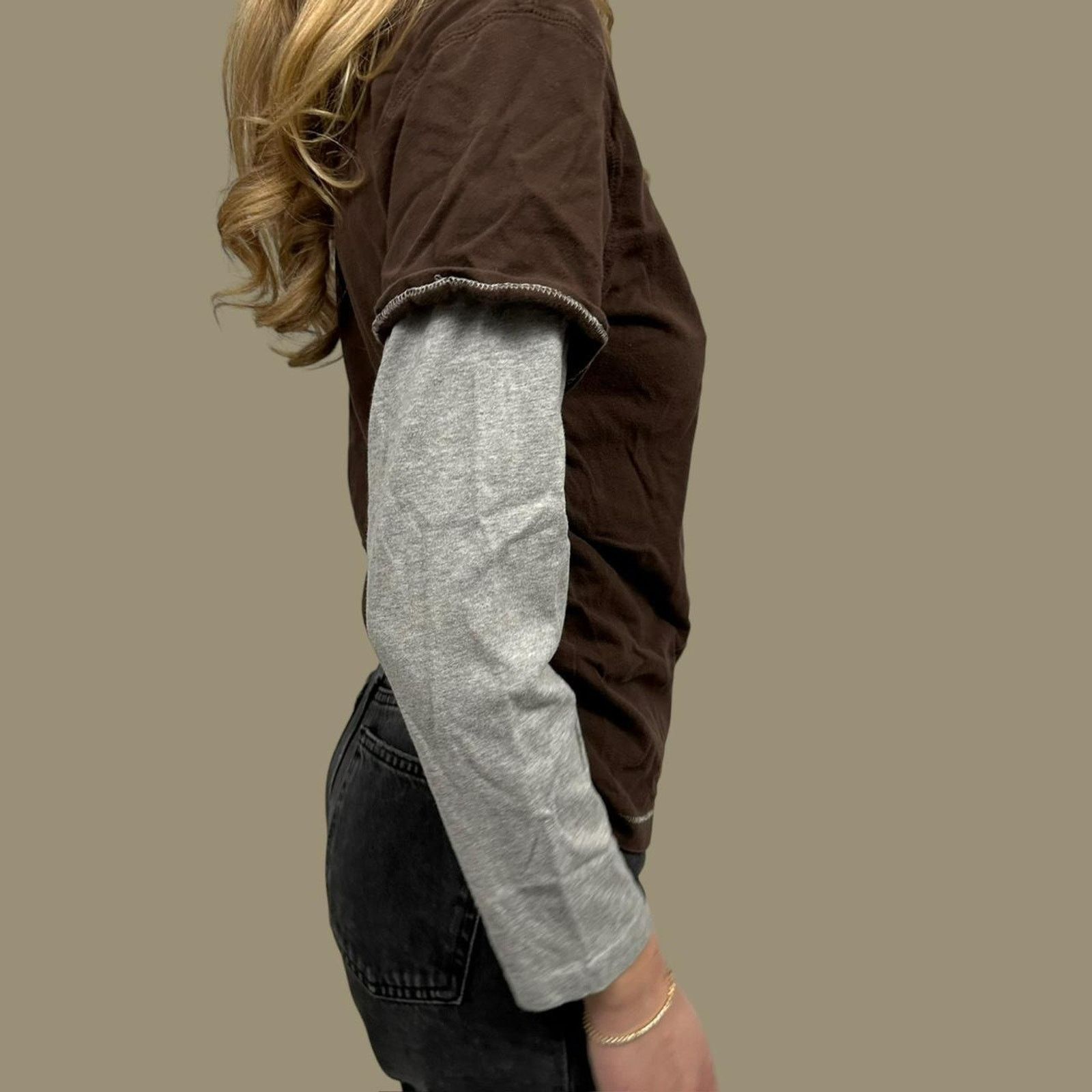 Gap Vintage womens gap double sleeve tee Size M / US 6-8 / IT 42-44 - 4 Thumbnail