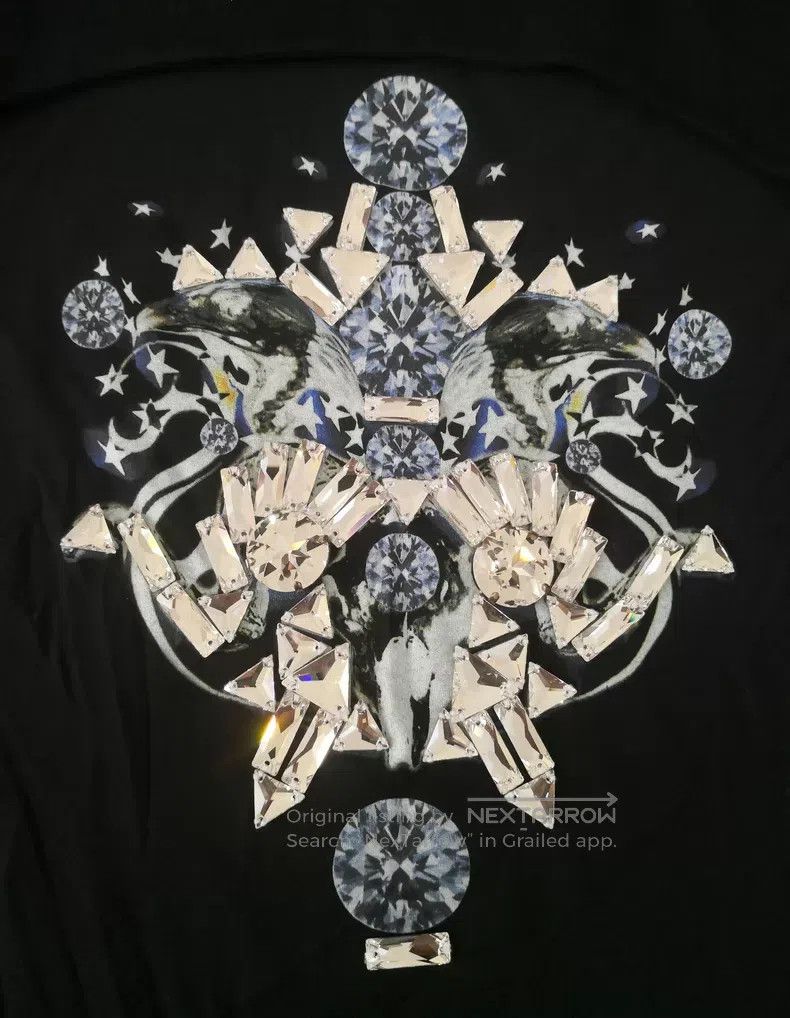 Givenchy Givenchy Sweatshirt with Layered Long Sleeves Size US XL / EU 56 / 4 - 4 Thumbnail