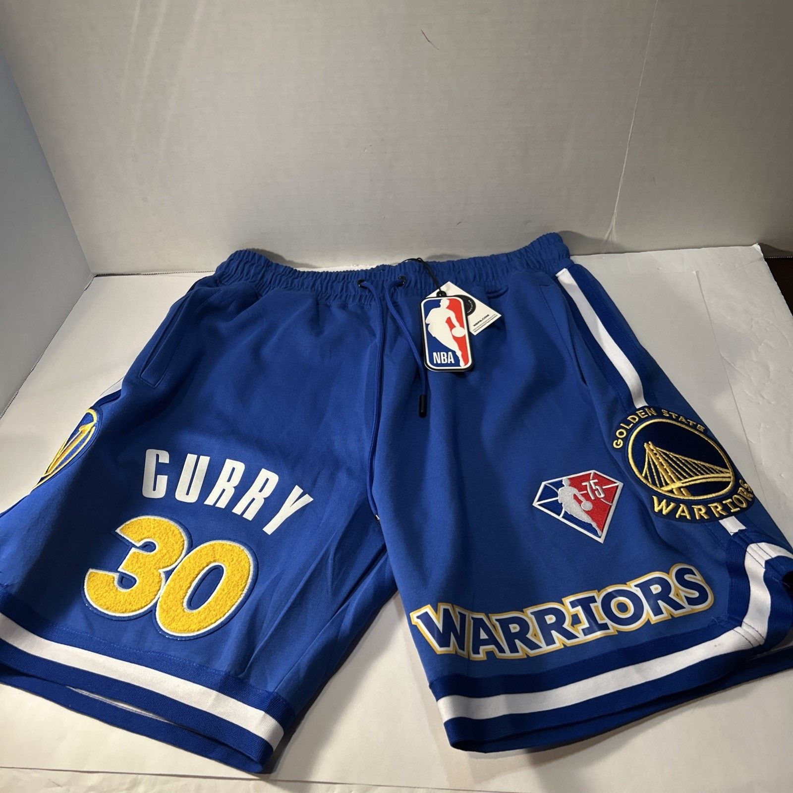Steph Curry Warriors #30 2XL 75th Shorts Pro Standard NWT
