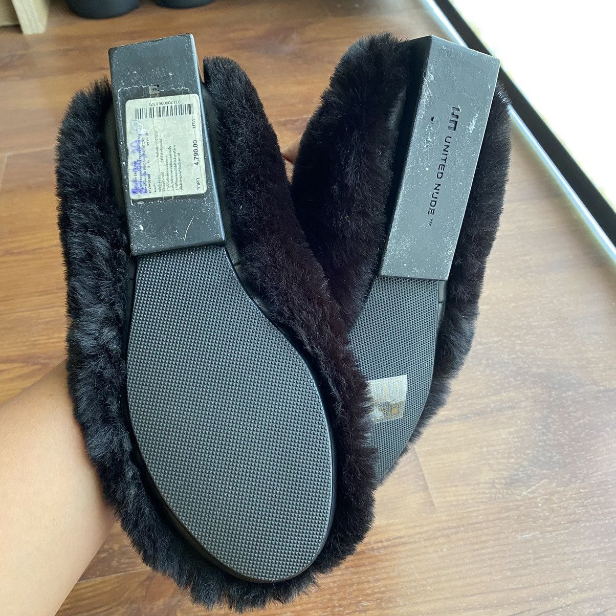 UNITED NUDE United Nude block heels teddy flat-black Size US 7 / IT 37 - 11 Thumbnail
